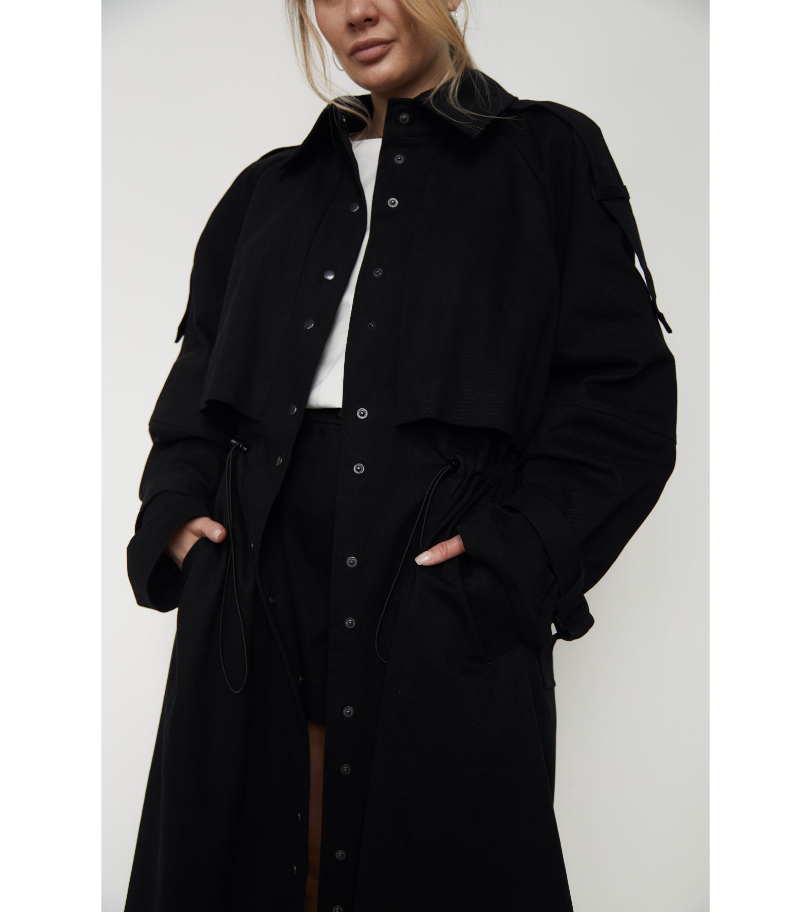 Trench coat denim/cotton - UFS.store.ua