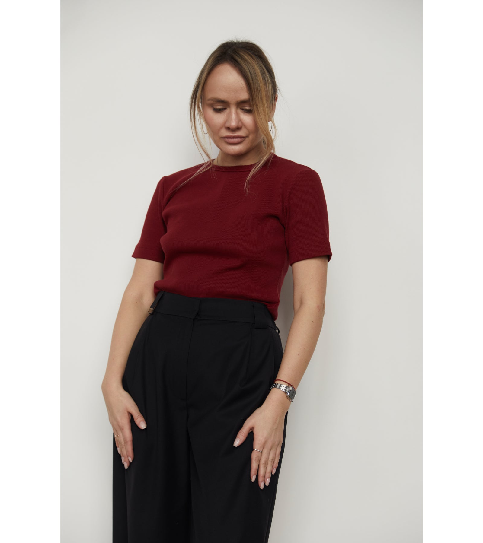 Suit fabric palazzo Trousers - UFS.store.ua
