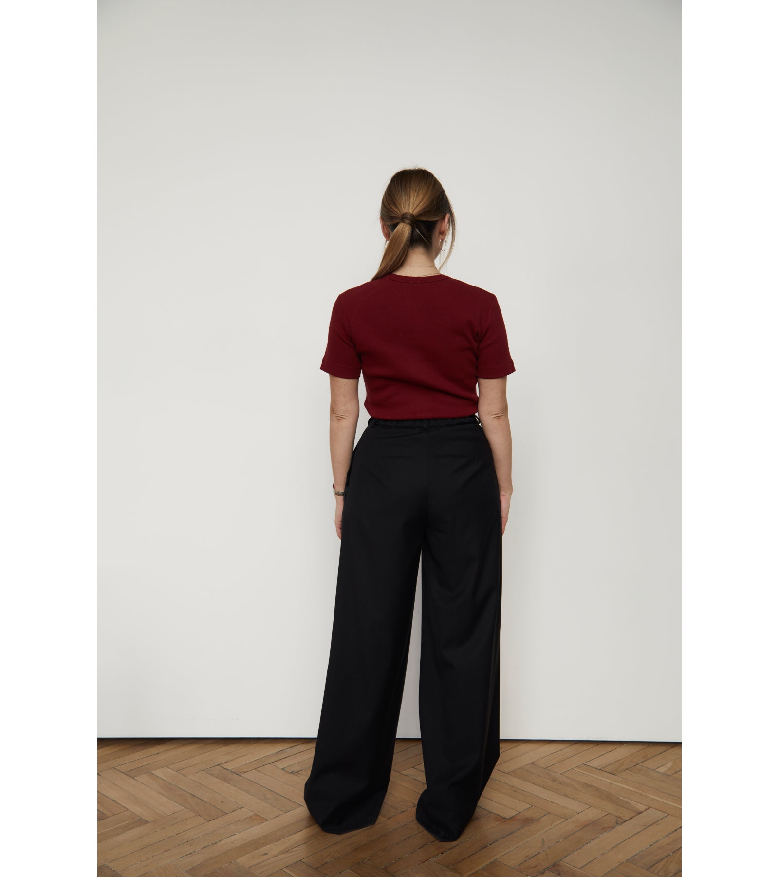 Suit fabric palazzo Trousers - UFS.store.ua