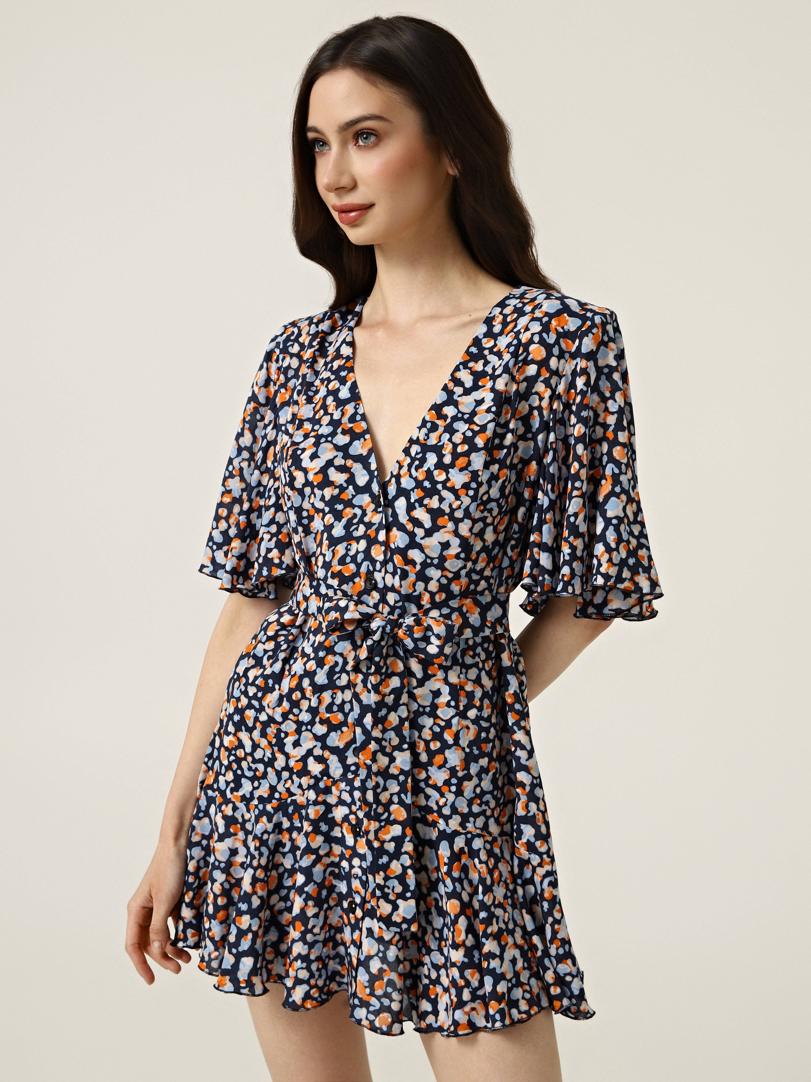 Сукня міні бавовна