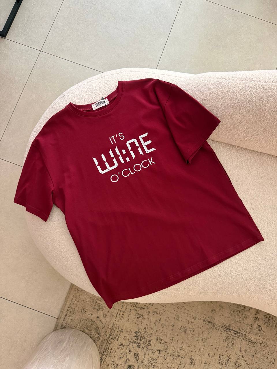 Футболка принт "WINE"