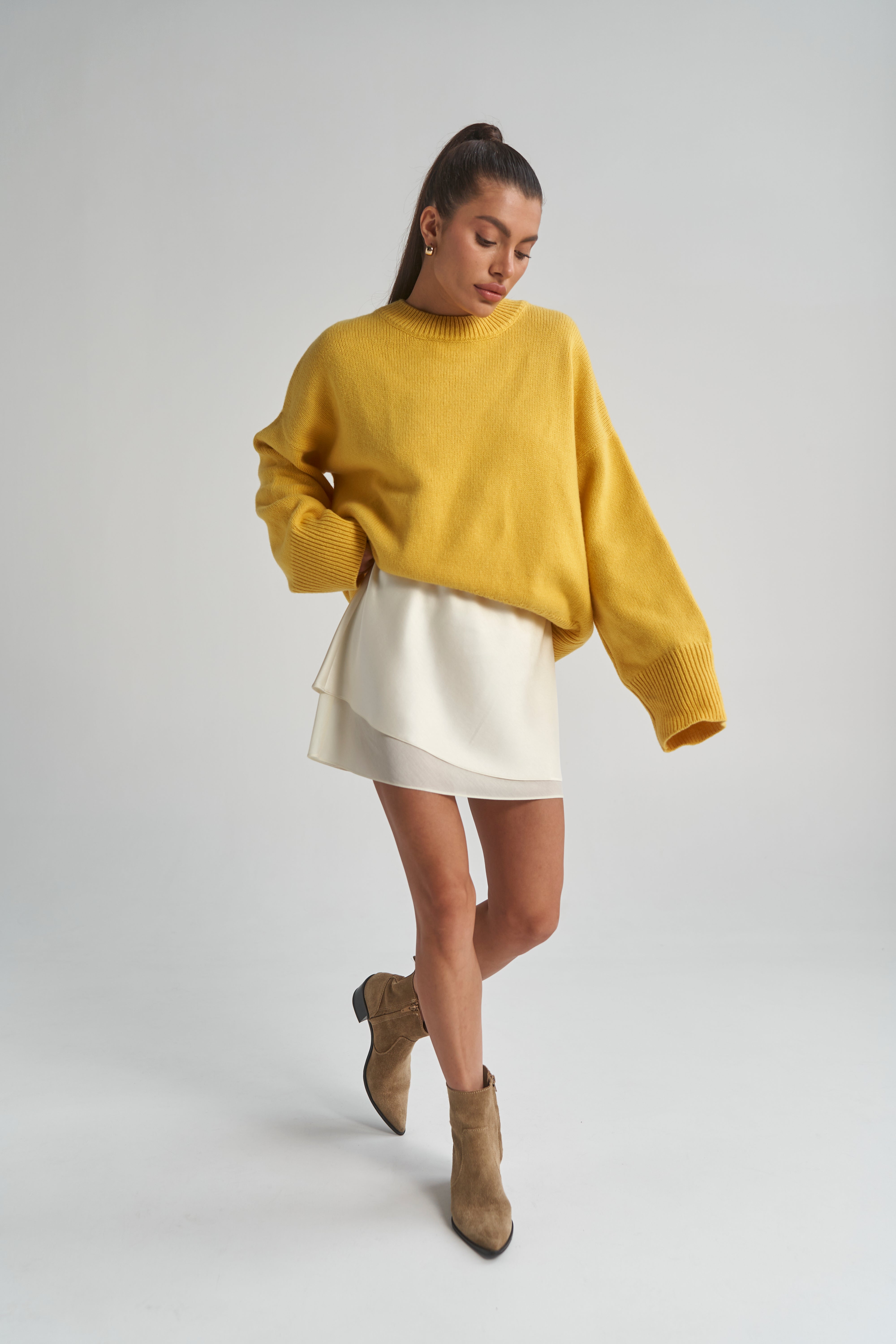 Спідниця шовк з тенселом