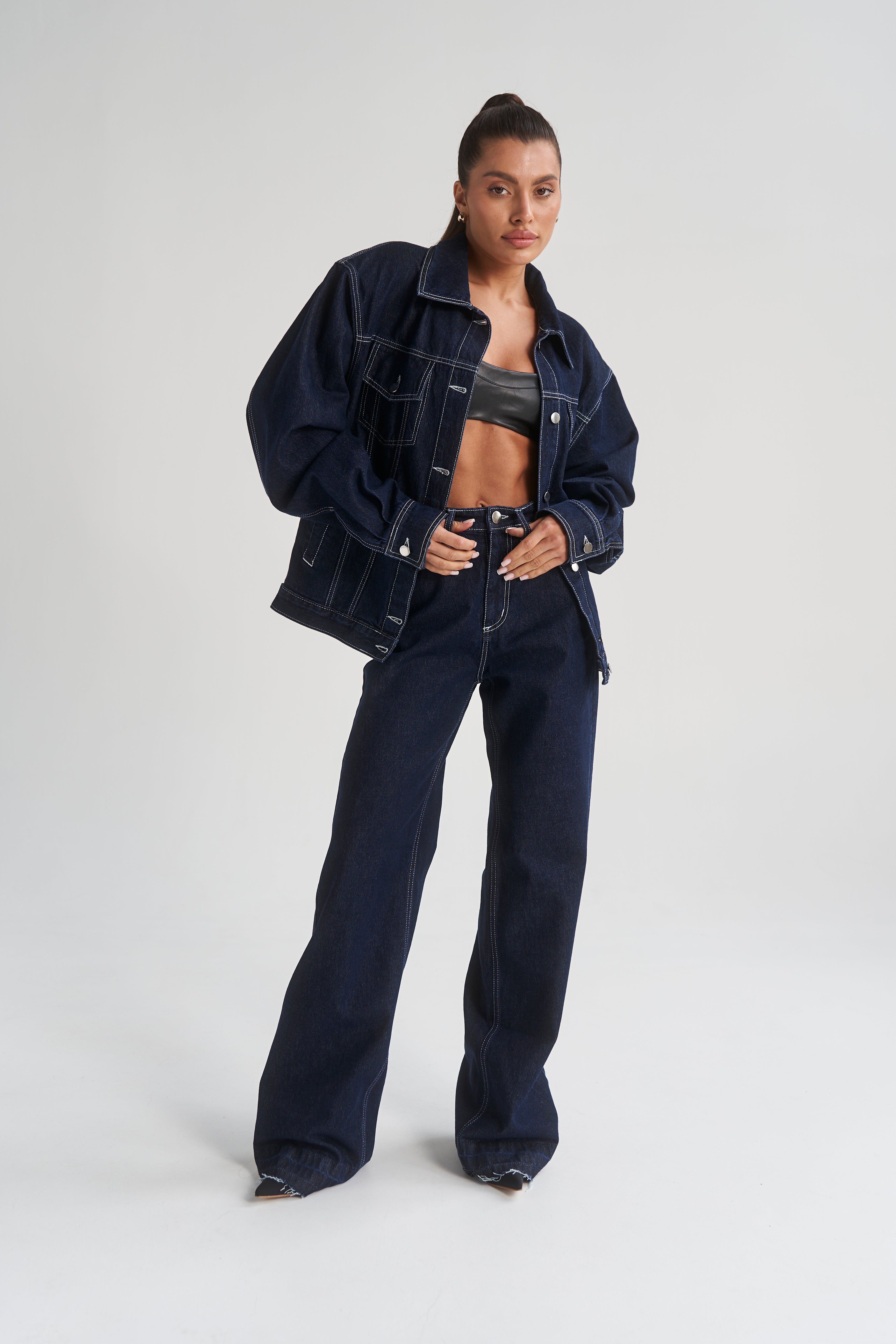 Джинсова куртка (Один Розмір)