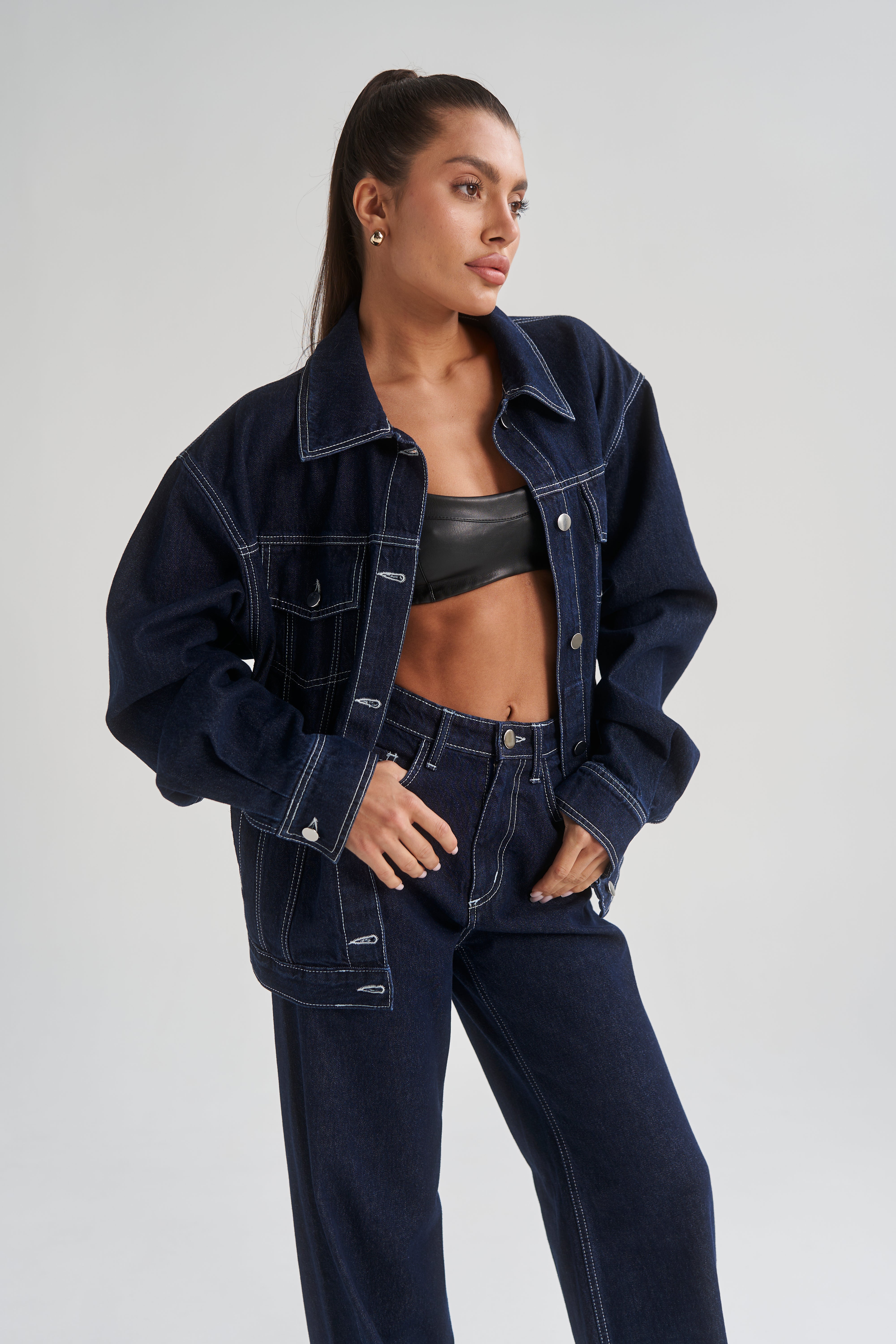 Джинсова куртка (Один Розмір)