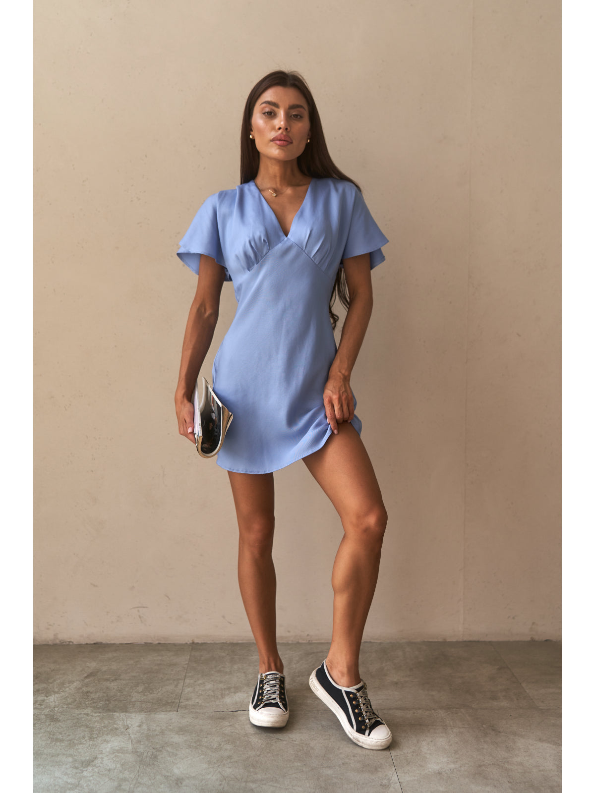 Cotton mini dress - UFS.store.ua