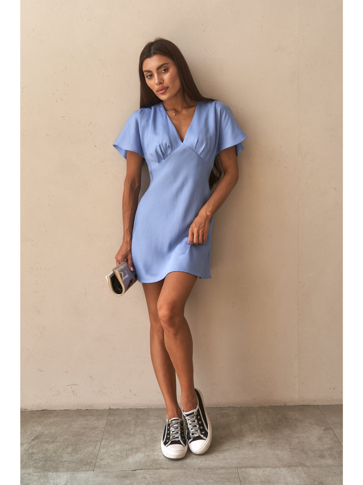 Cotton mini dress - UFS.store.ua