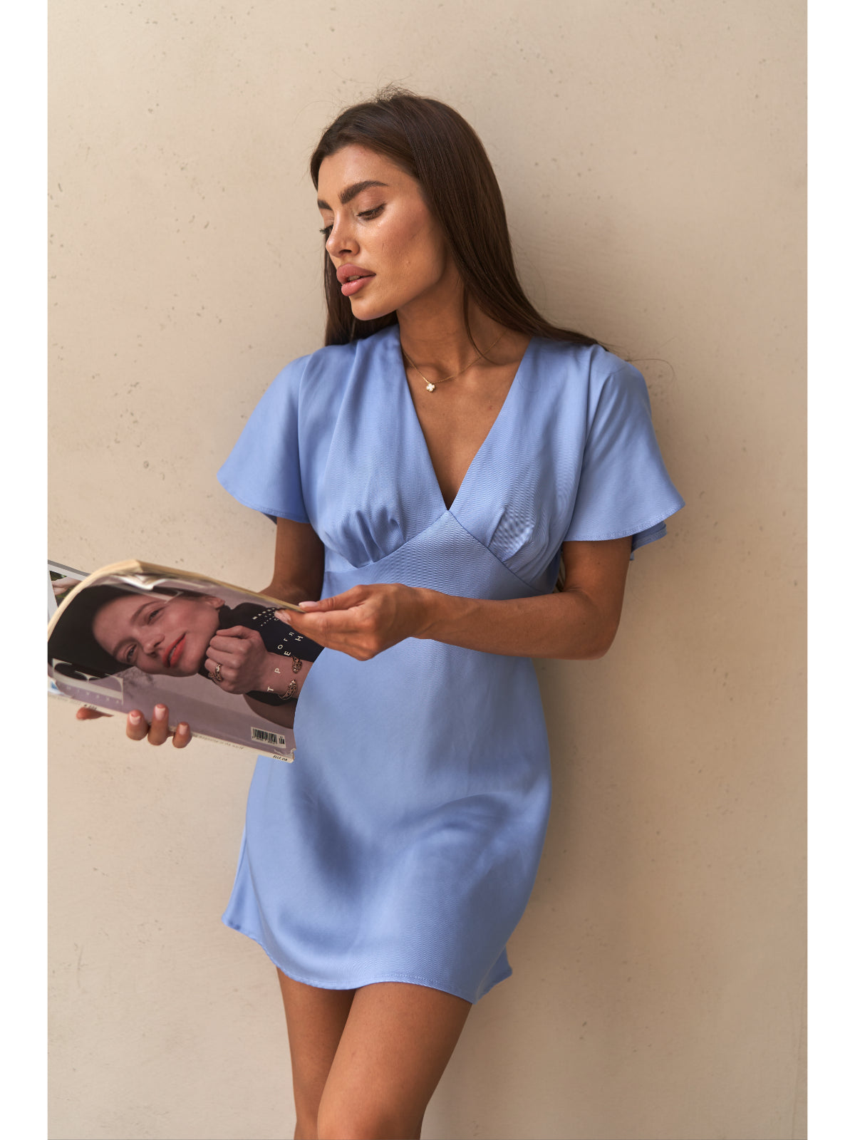 Cotton mini dress - UFS.store.ua