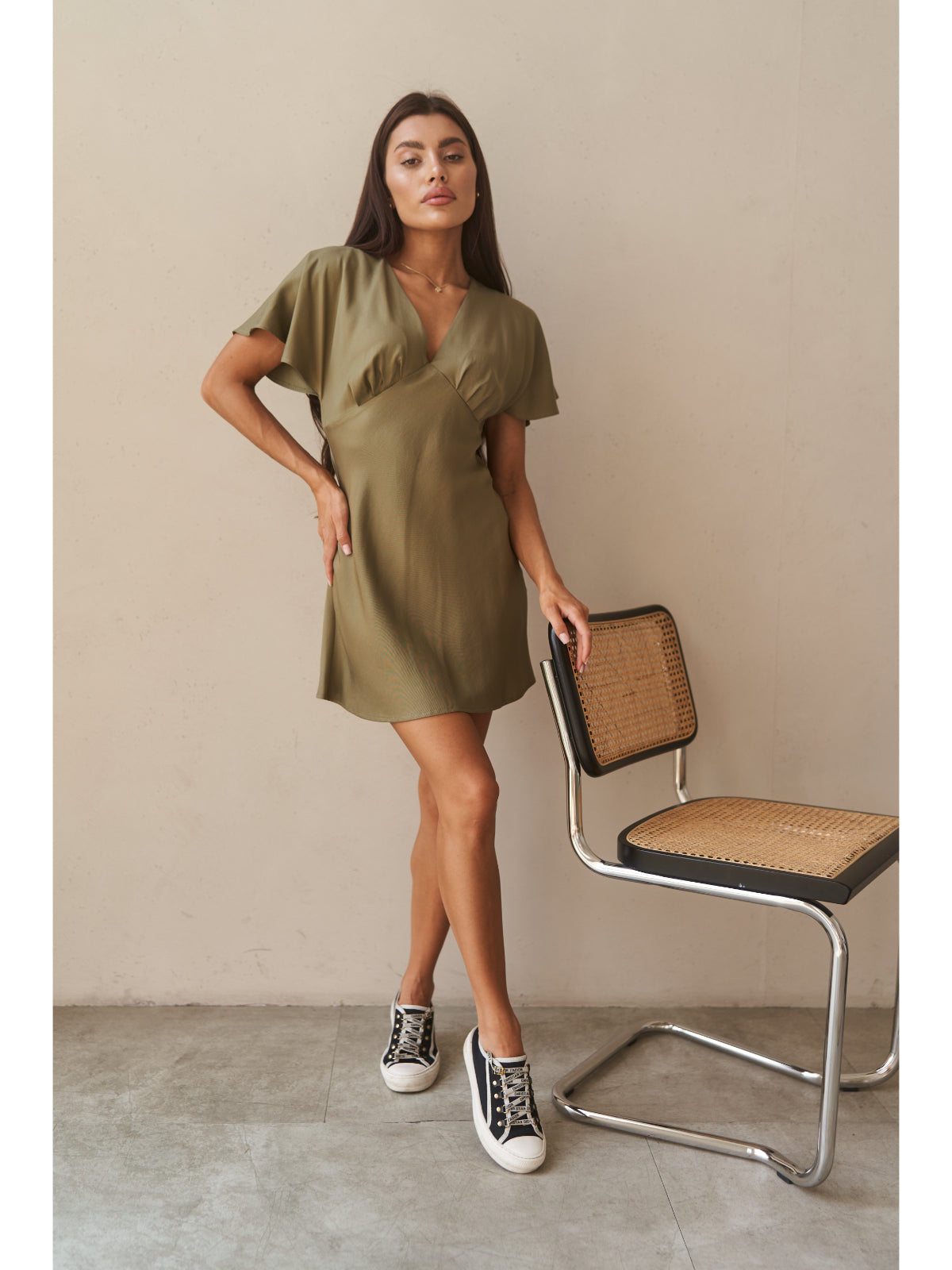 Cotton mini dress - UFS.store.ua