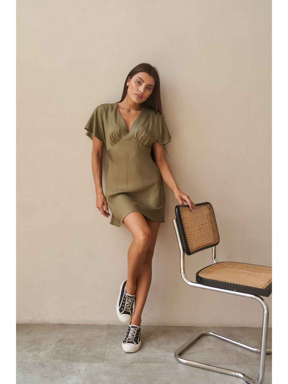 Cotton mini dress - UFS.store.ua