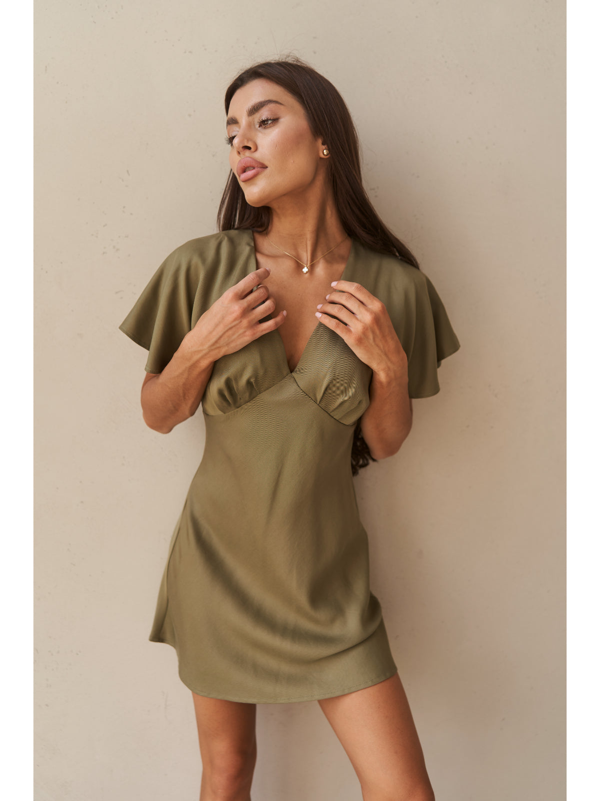Cotton mini dress - UFS.store.ua