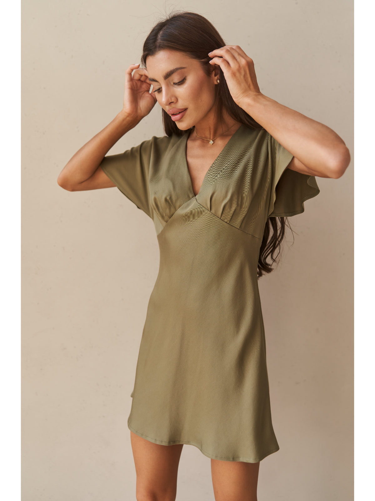 Cotton mini dress - UFS.store.ua