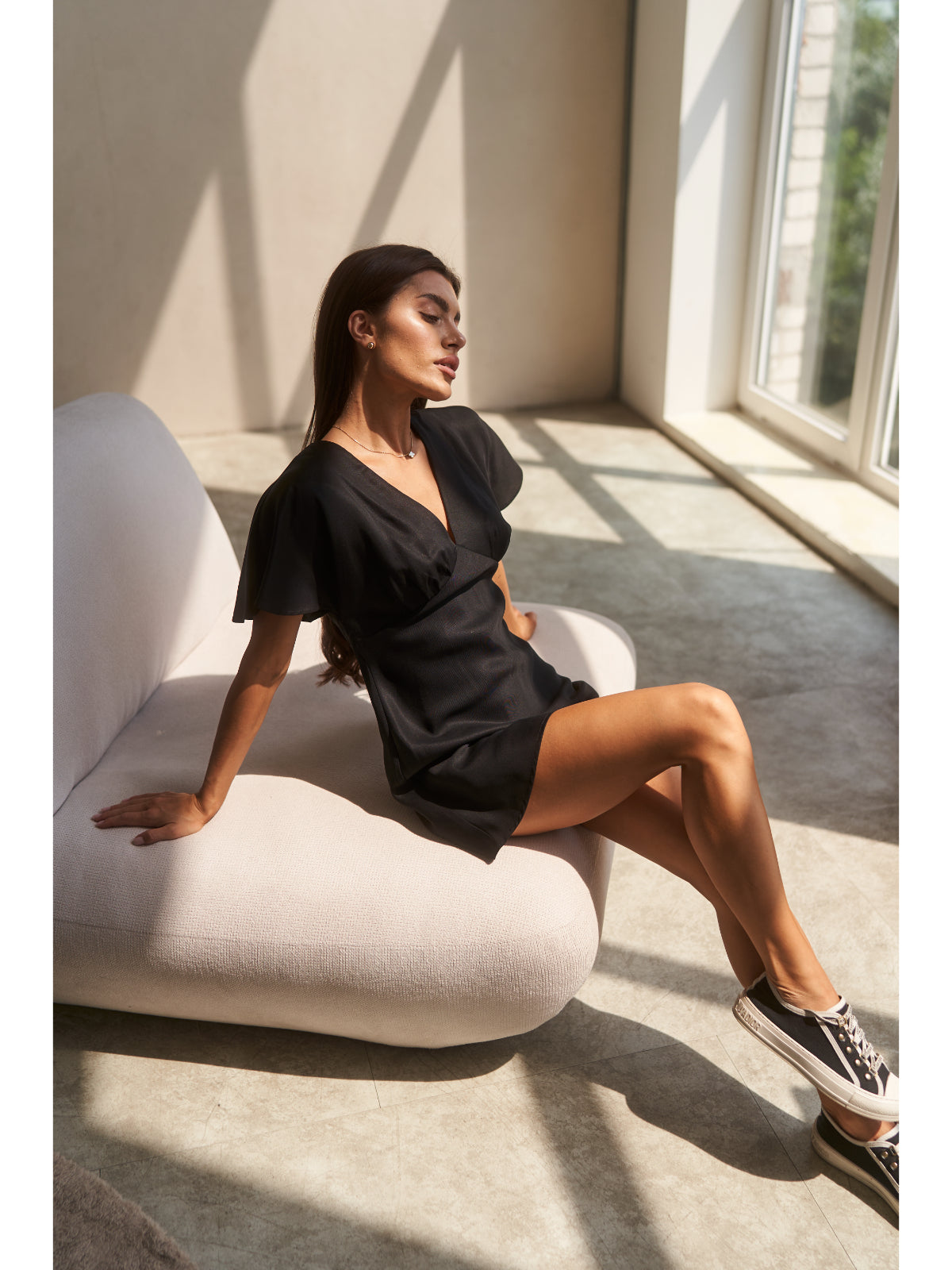 Cotton mini dress - UFS.store.ua