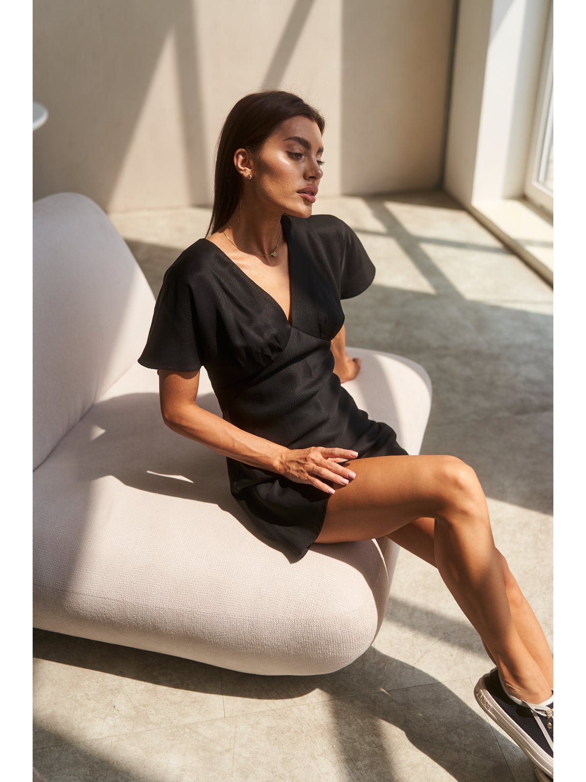 Cotton mini dress - UFS.store.ua