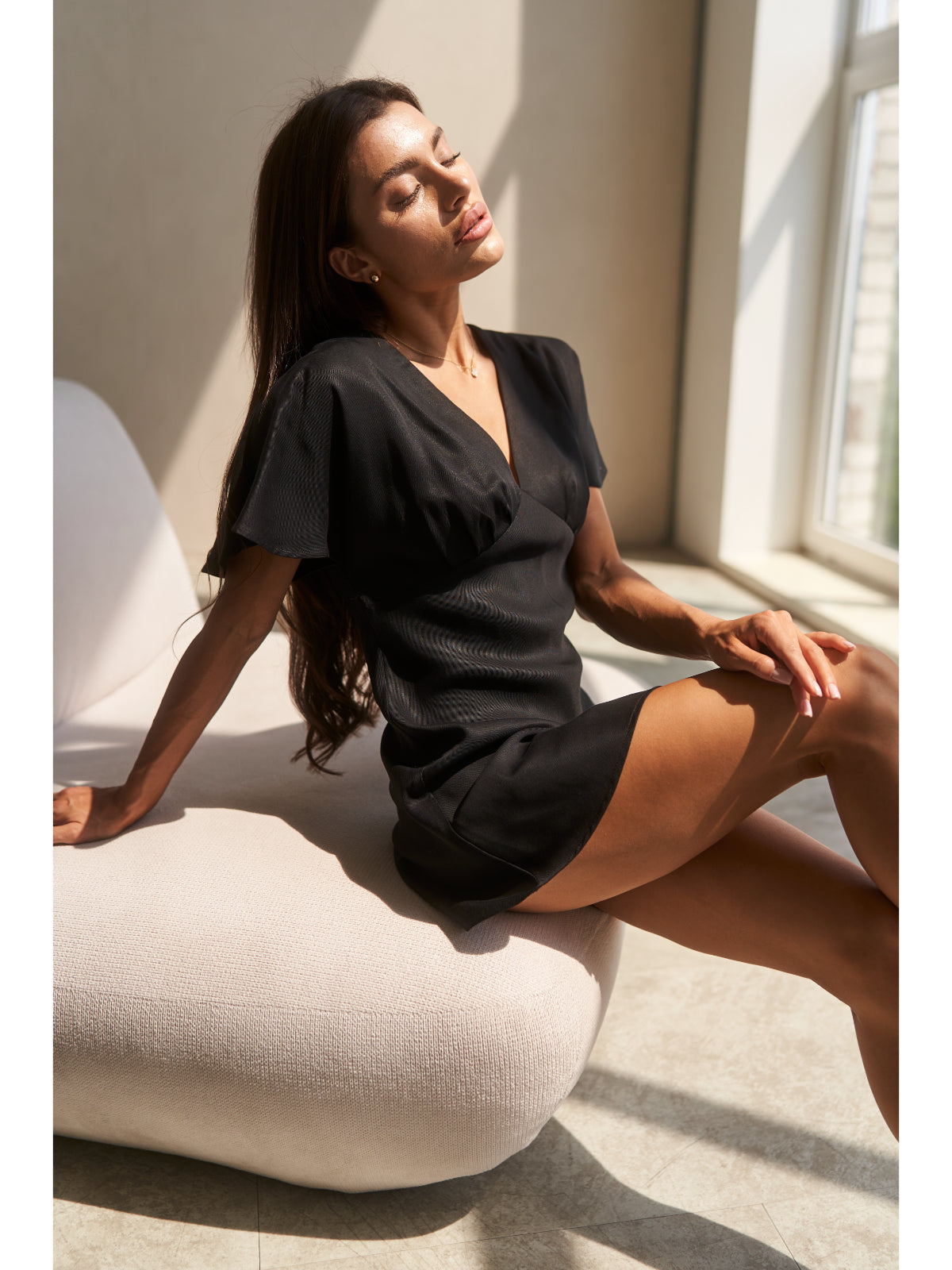 Cotton mini dress - UFS.store.ua