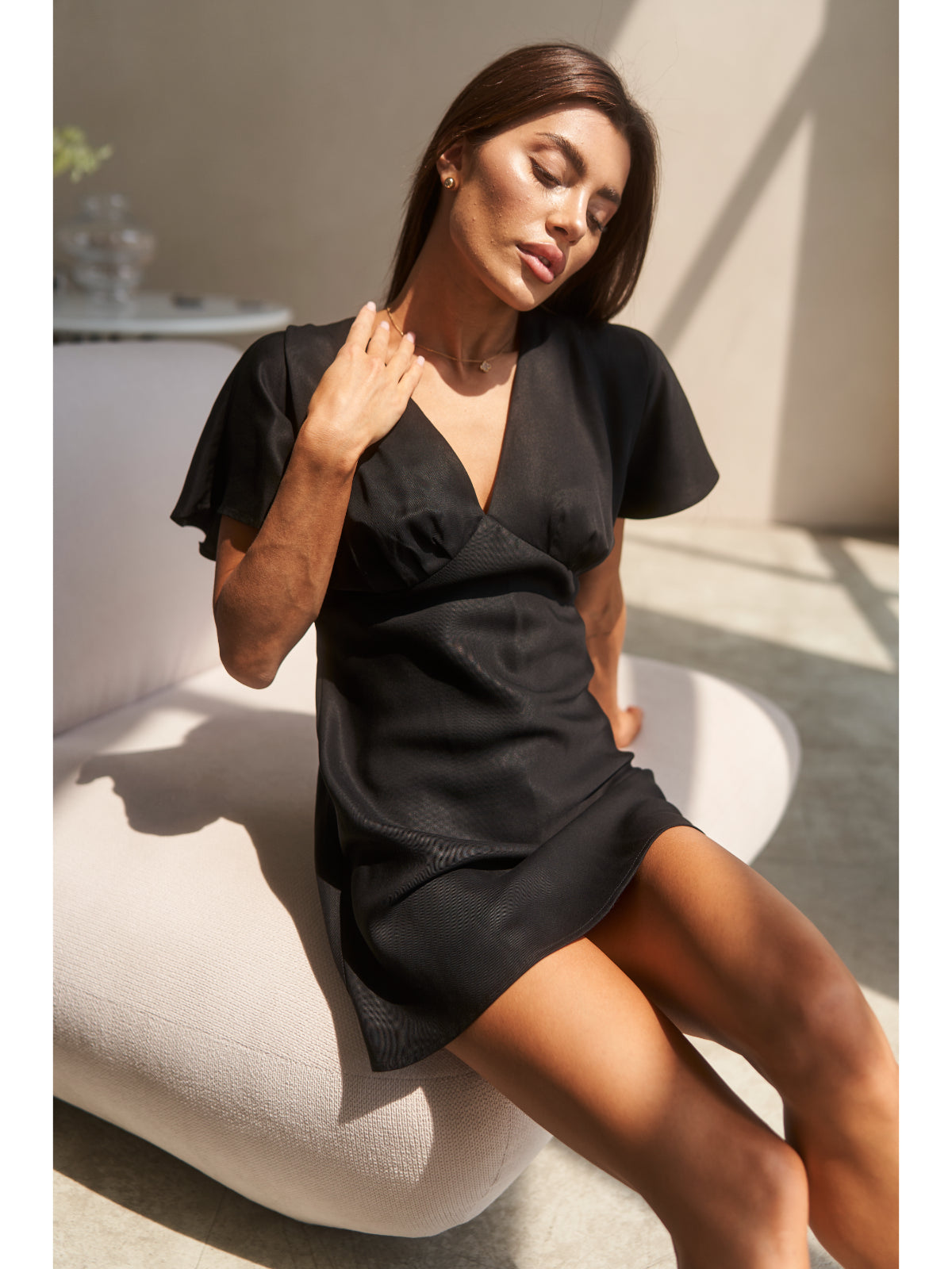 Cotton mini dress - UFS.store.ua