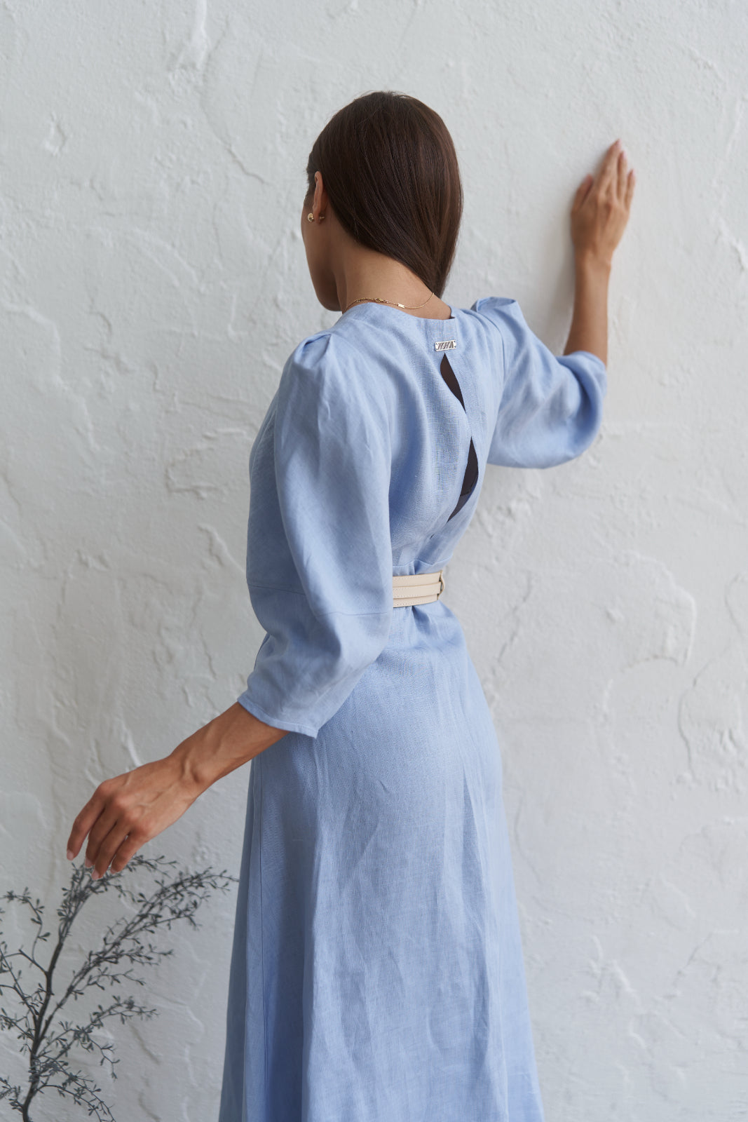 Linen maxi dress - UFS.store.ua