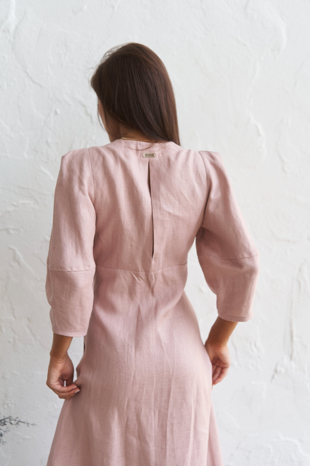 Linen maxi dress - UFS.store.ua