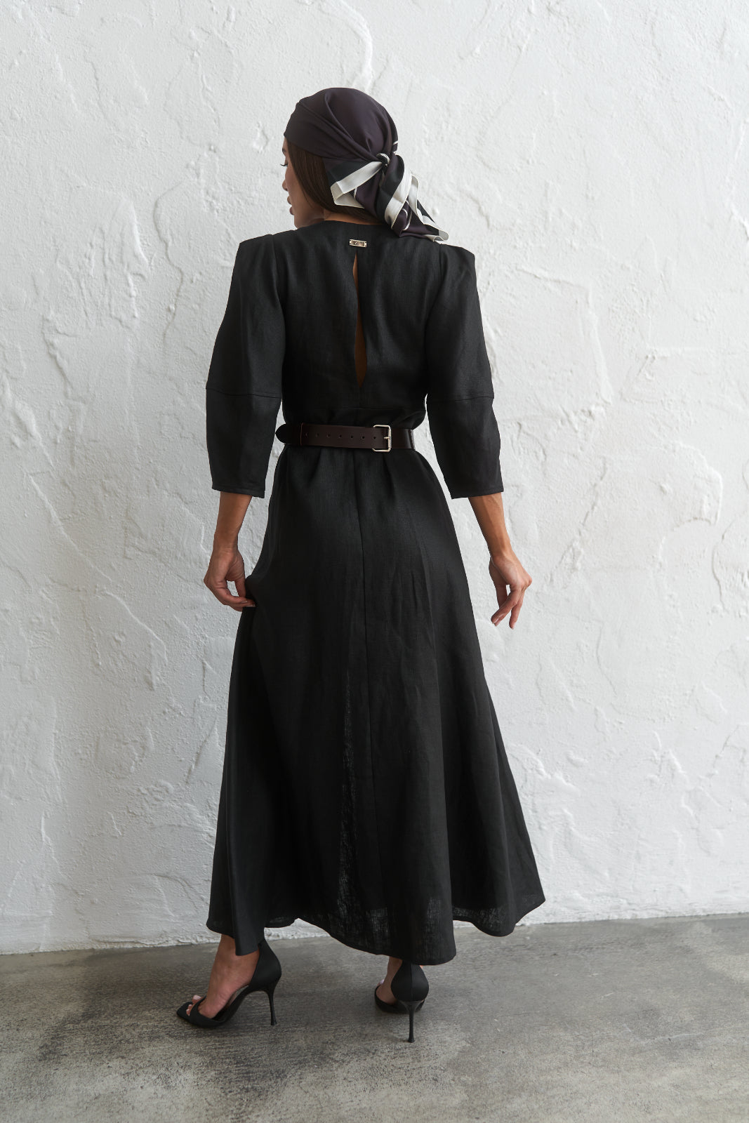 Linen maxi dress - UFS.store.ua