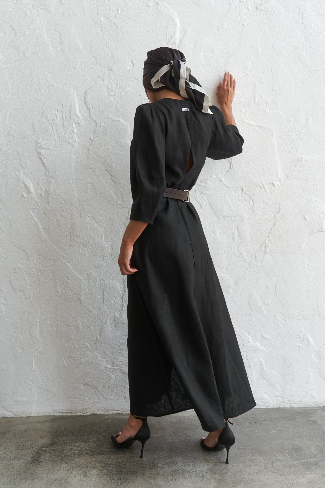Linen maxi dress - UFS.store.ua