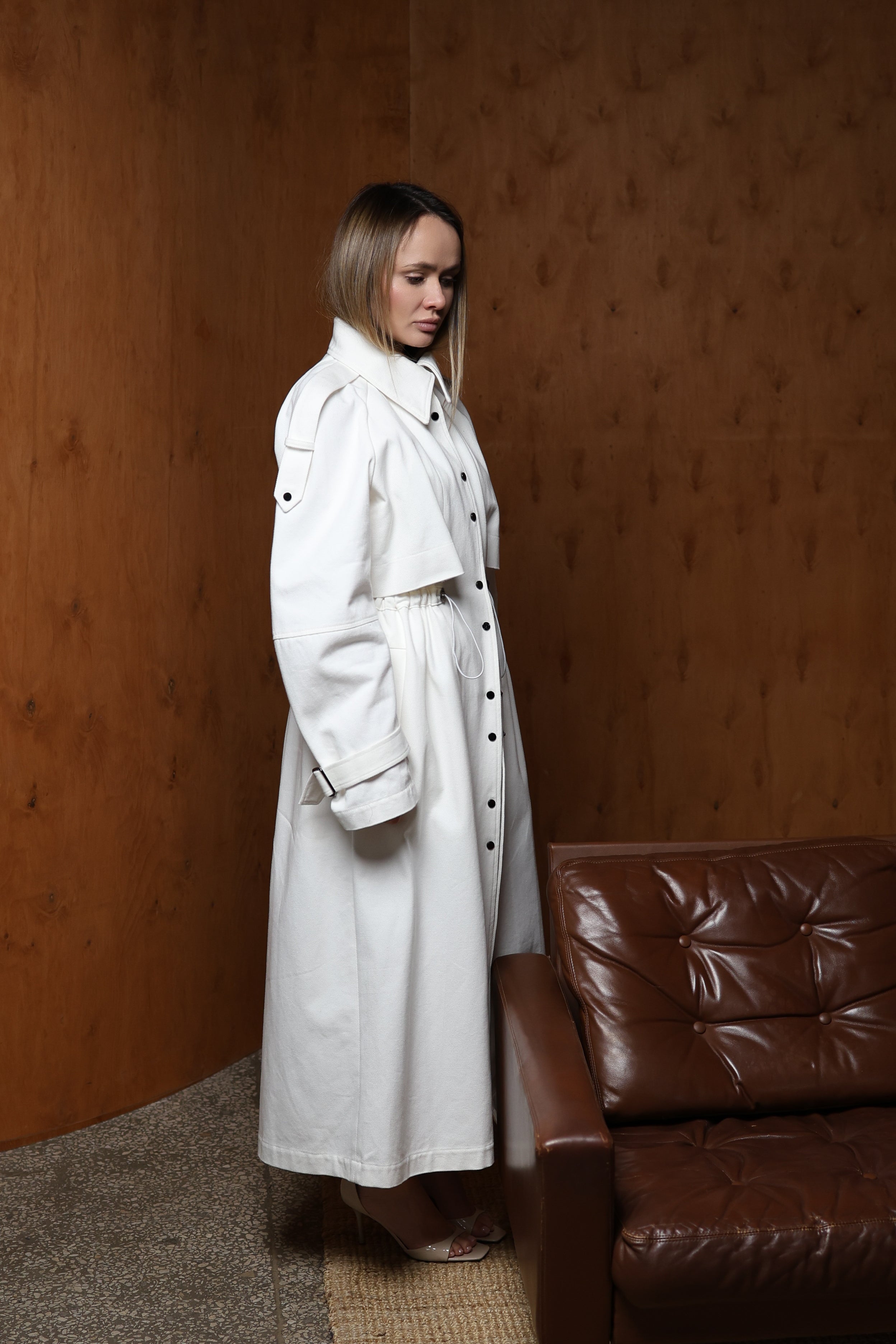Trench coat denim/cotton - UFS.store.ua