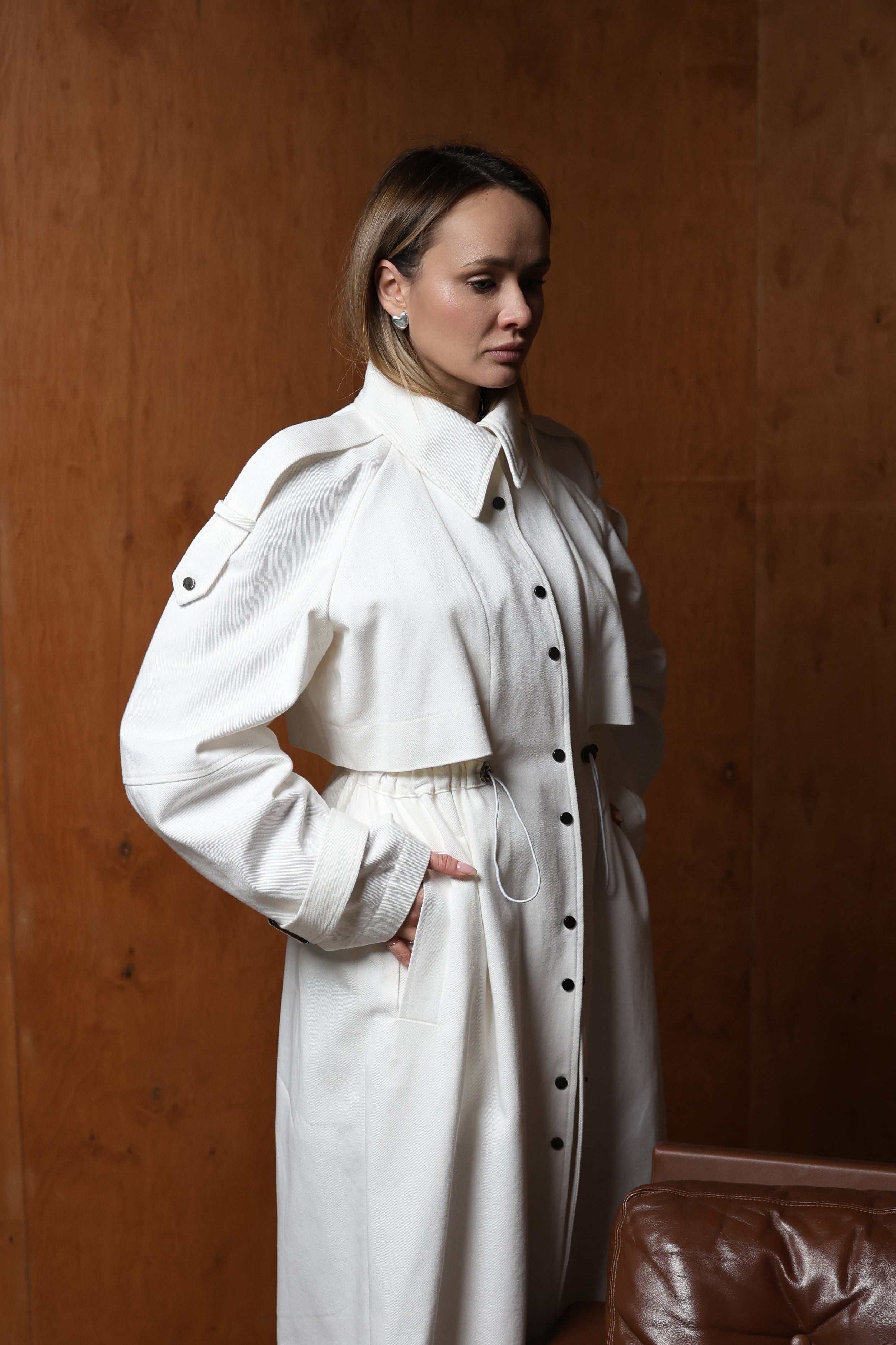 Trench coat denim/cotton - UFS.store.ua