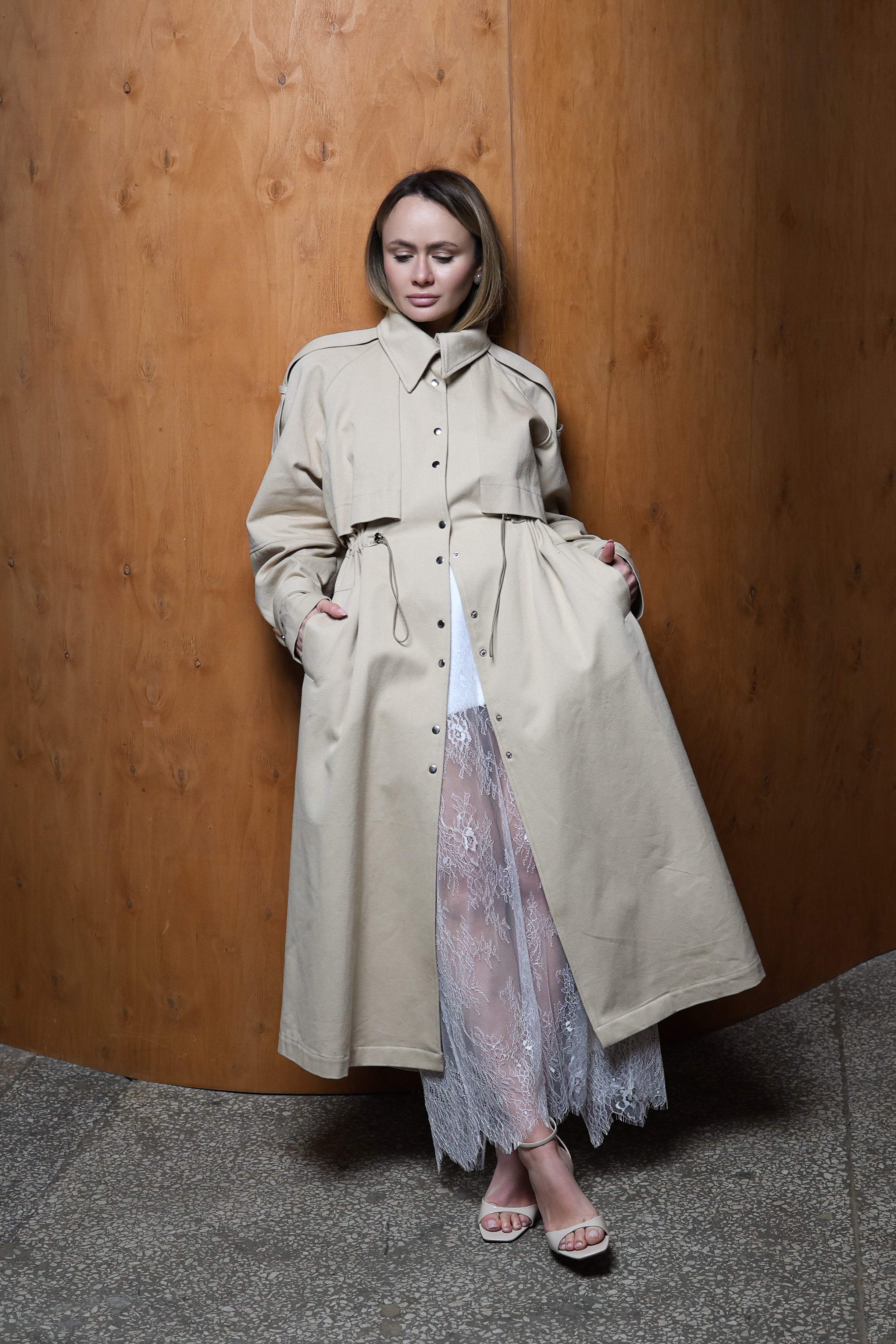 Trench coat denim/cotton - UFS.store.ua