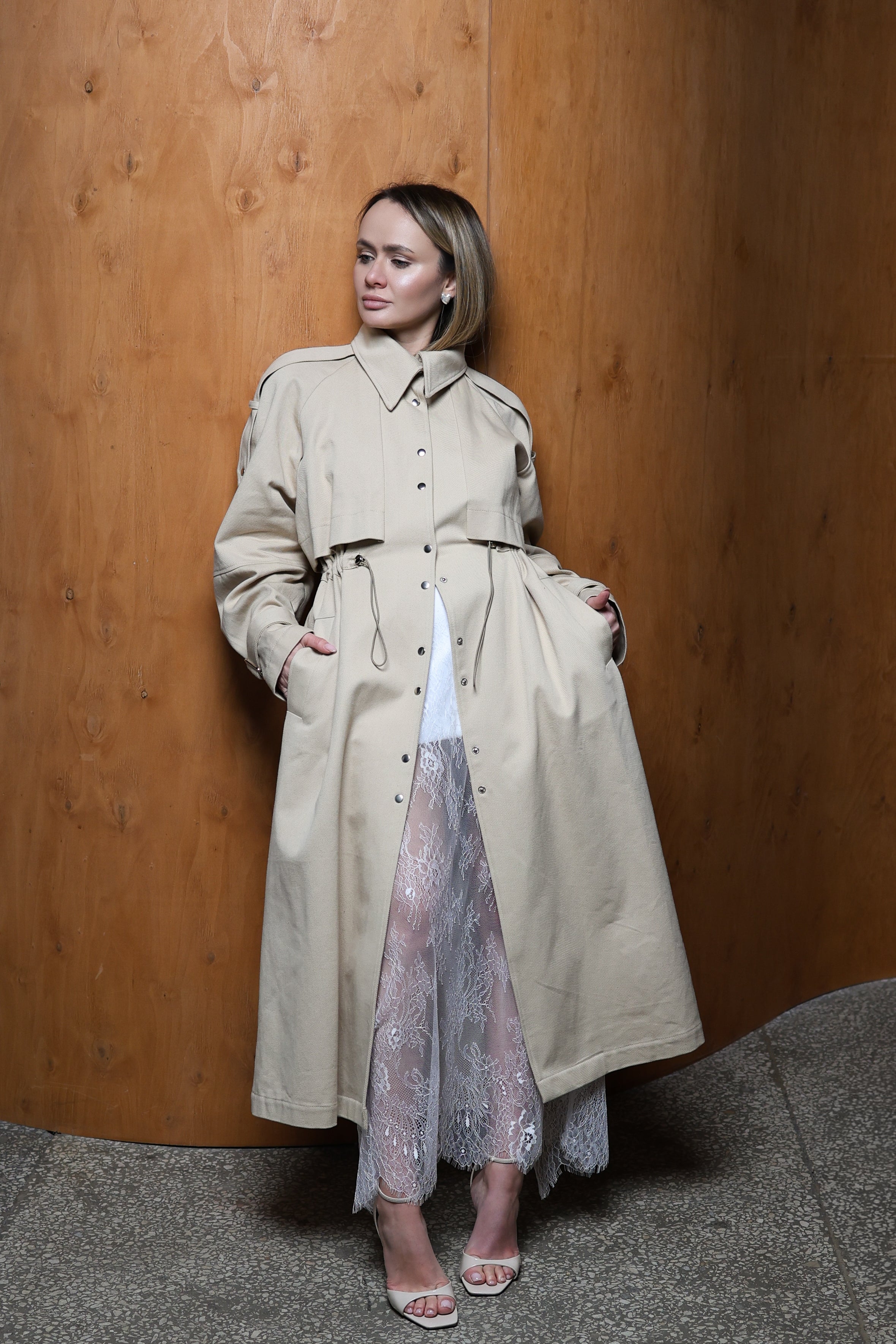 Trench coat denim/cotton - UFS.store.ua