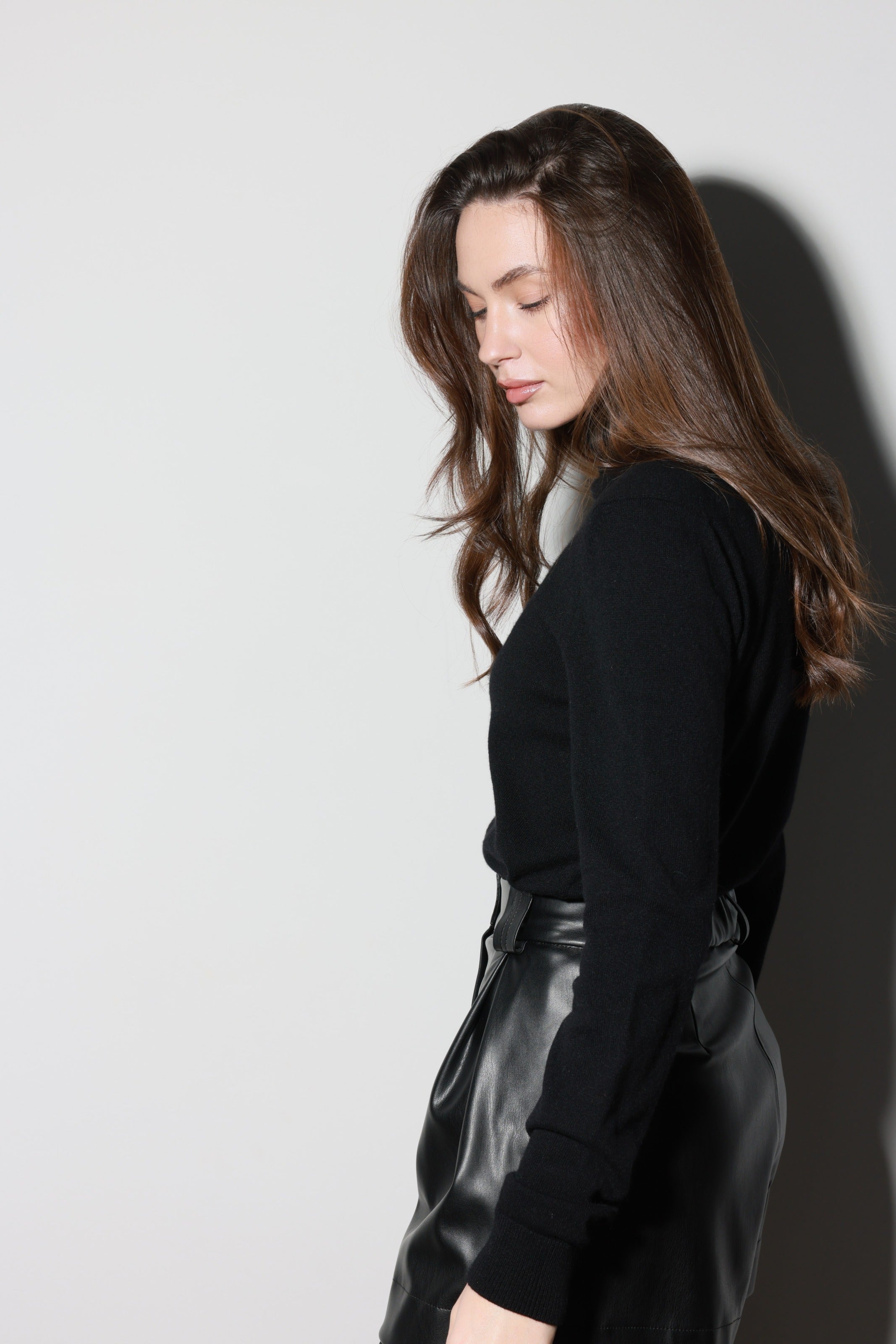 Cashmere Turtleneck Black