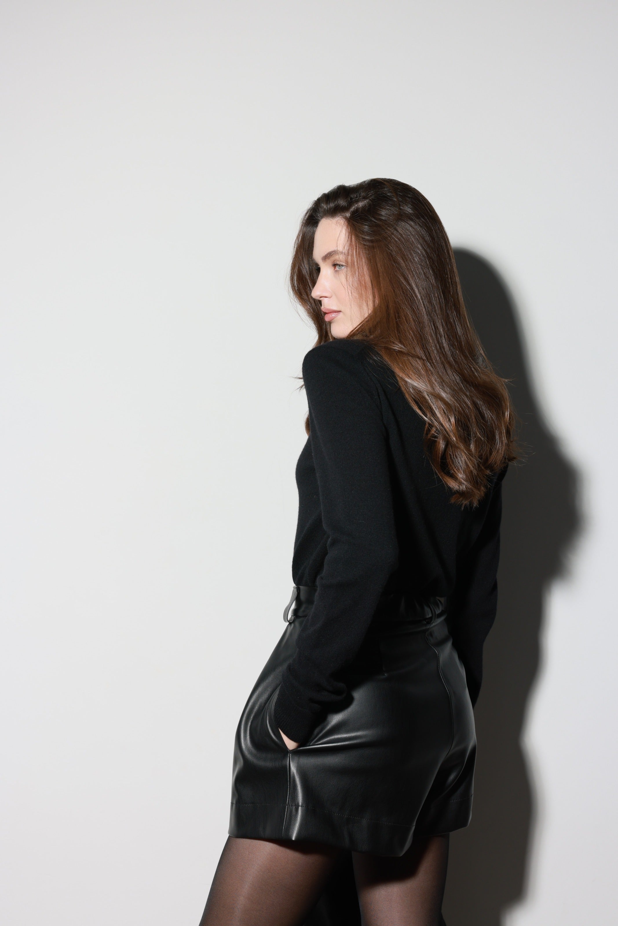 Cashmere Turtleneck Black