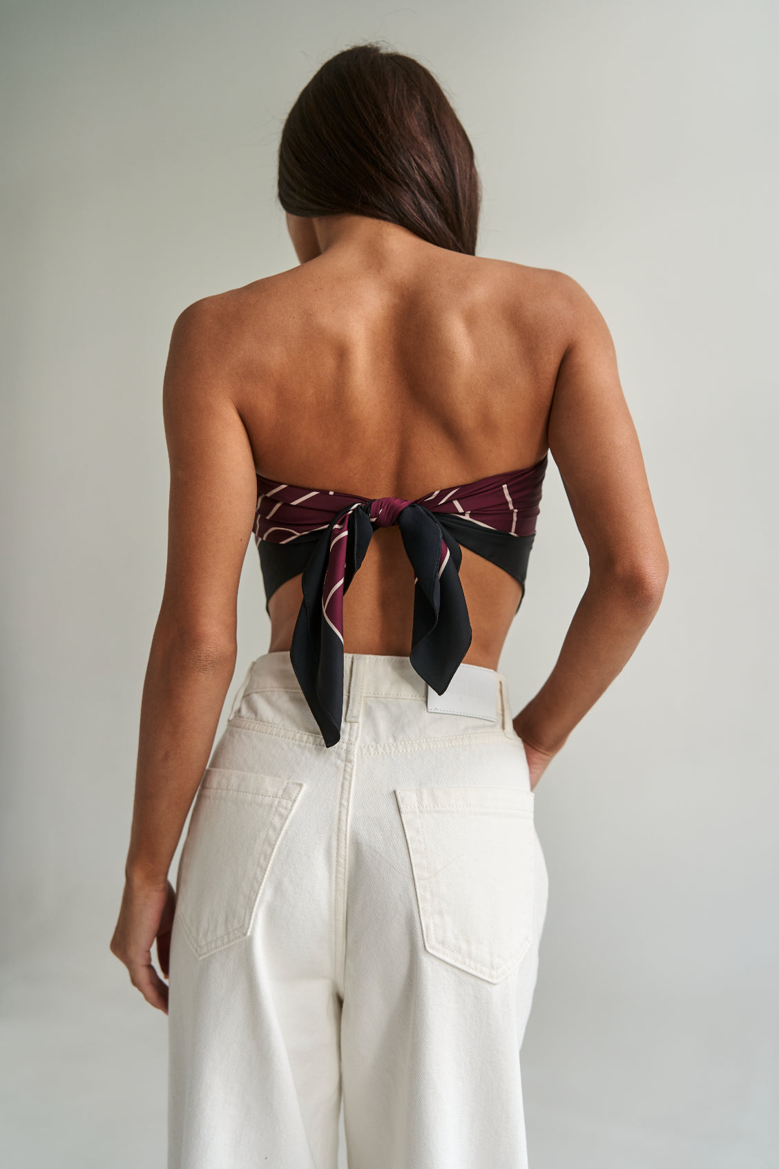 Palazzo Jeans White