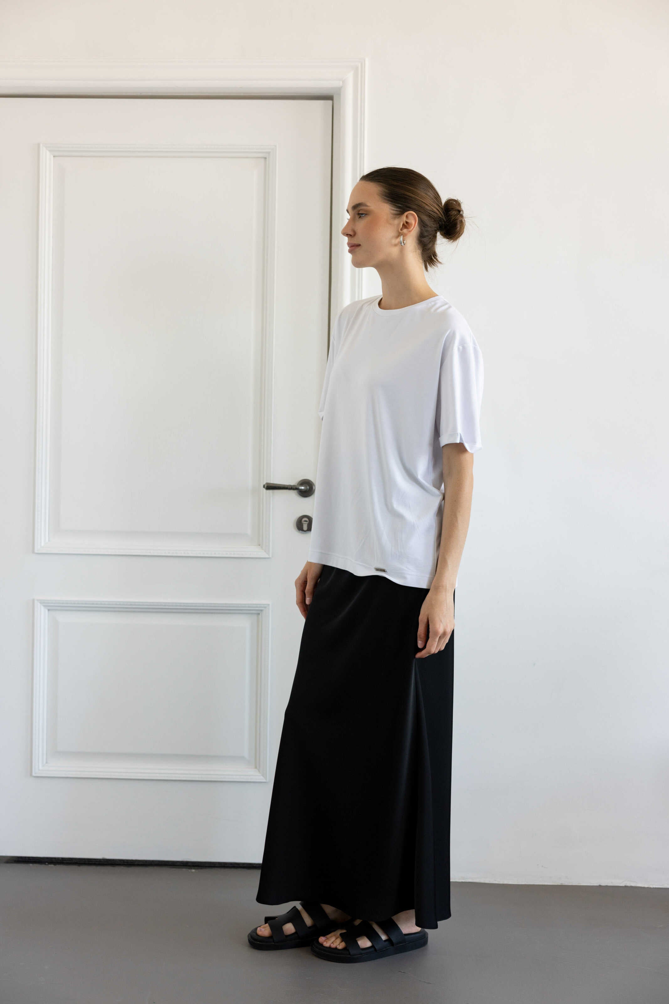 T-shirt basic OneSize White