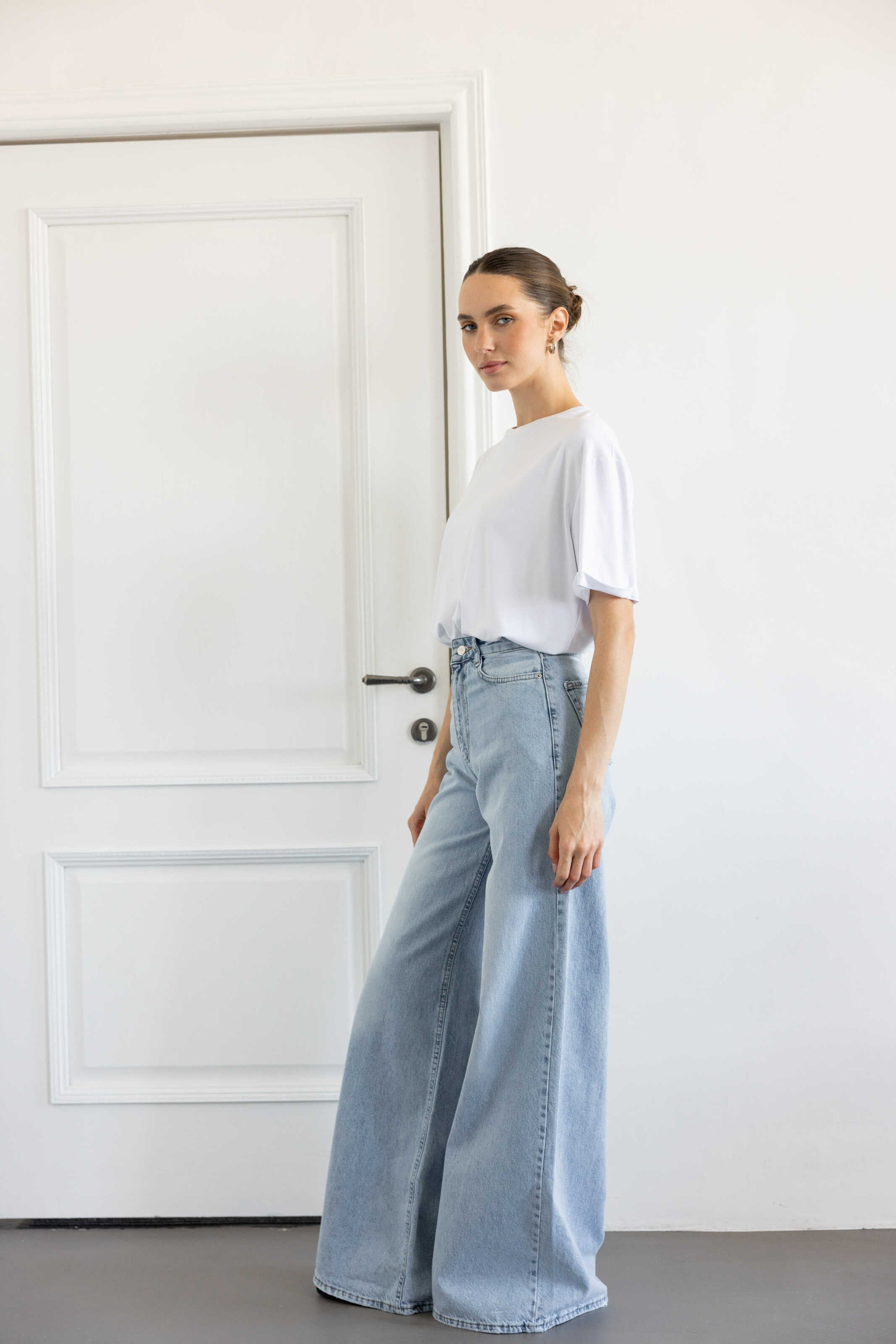 T-shirt basic OneSize White