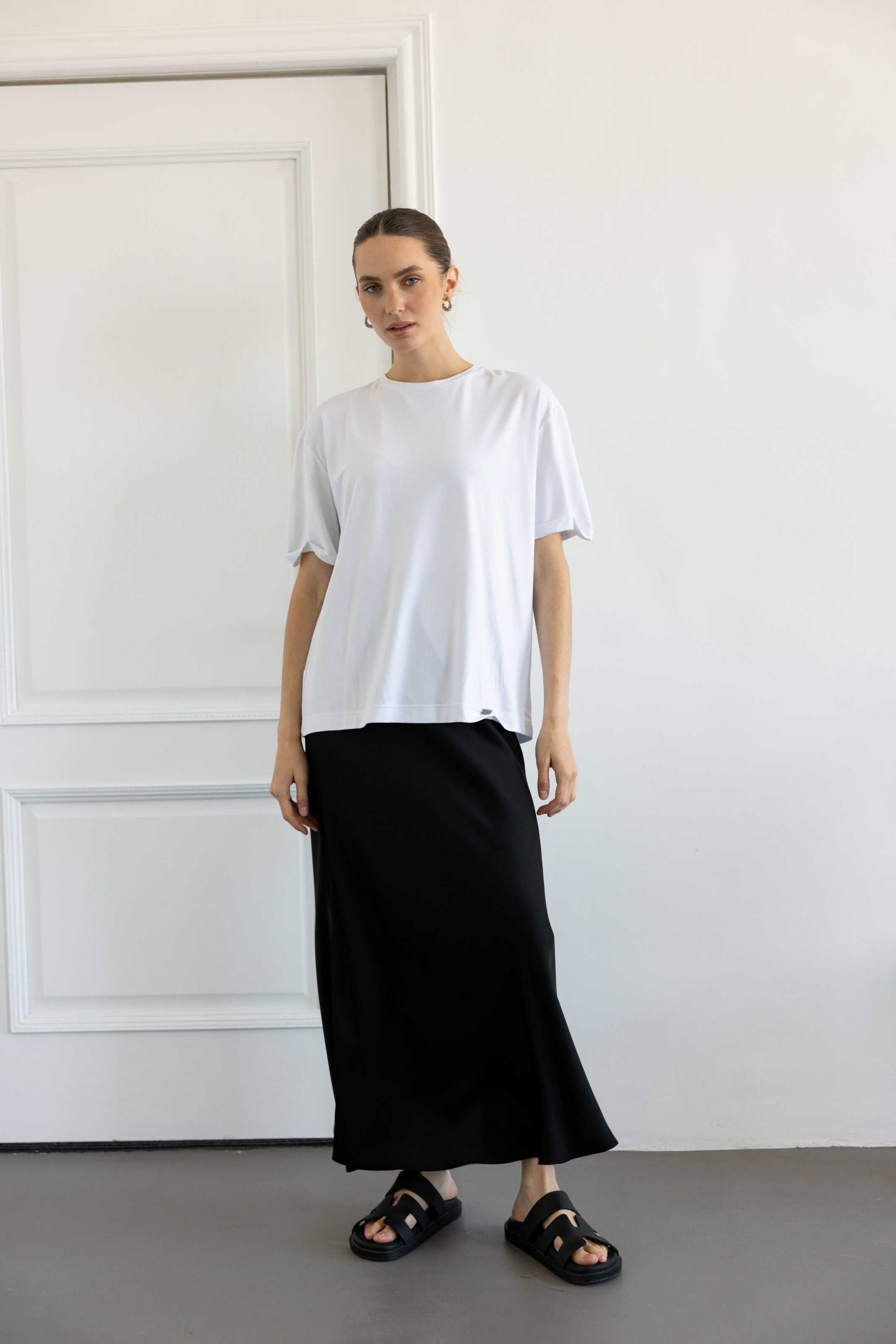 T-shirt basic OneSize White