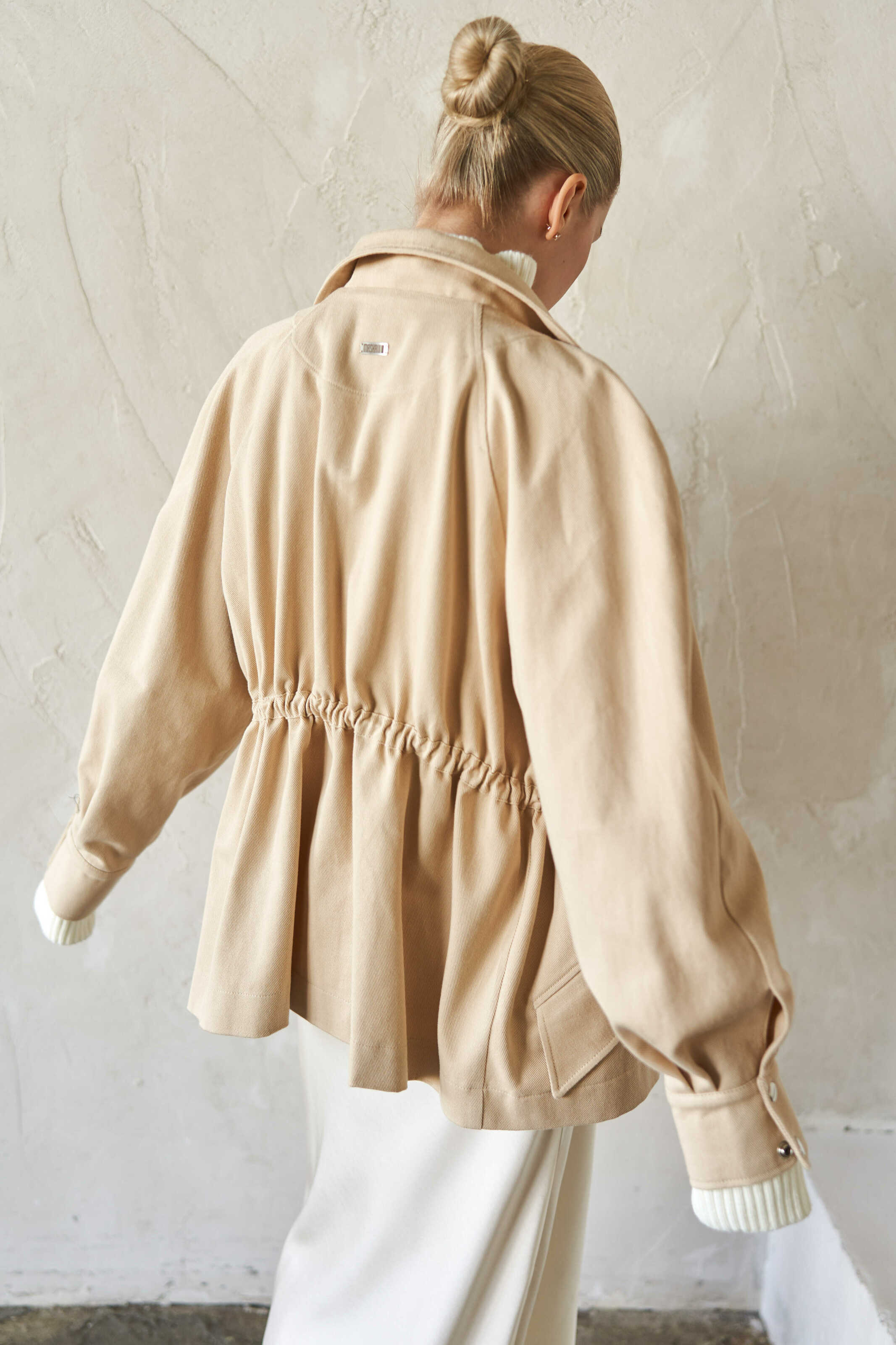 Sand Denim/Cotton Jacket