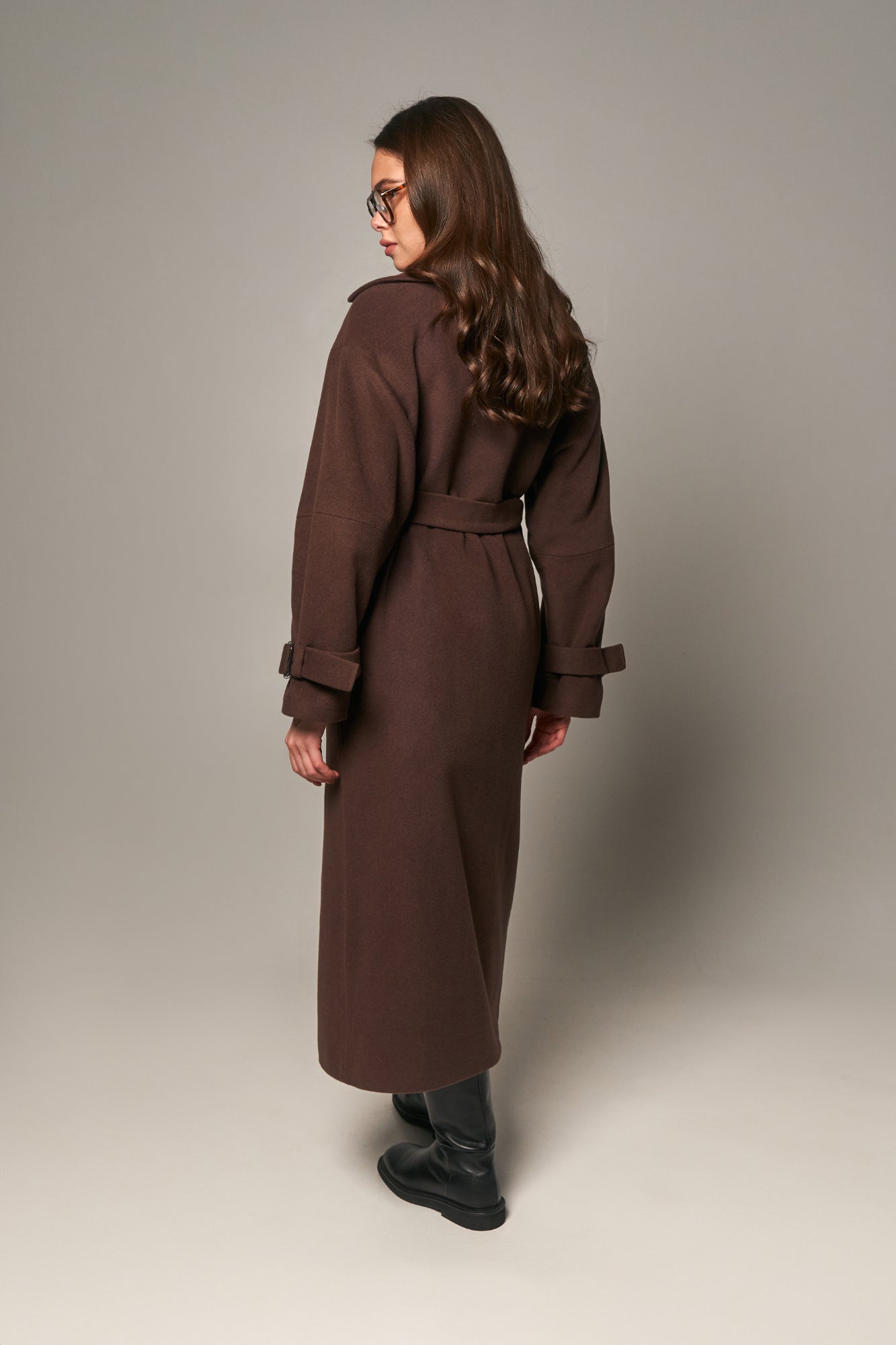 Chocolate Wool Coat