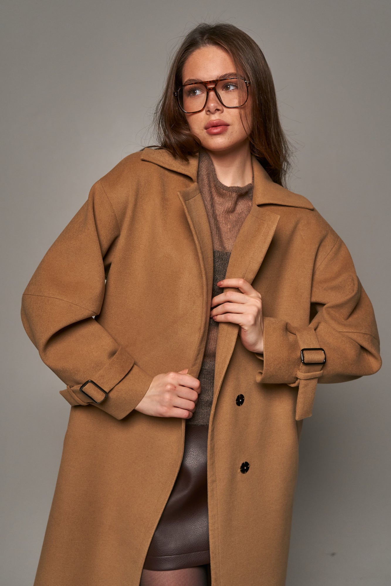 Camel Cashmere Coat