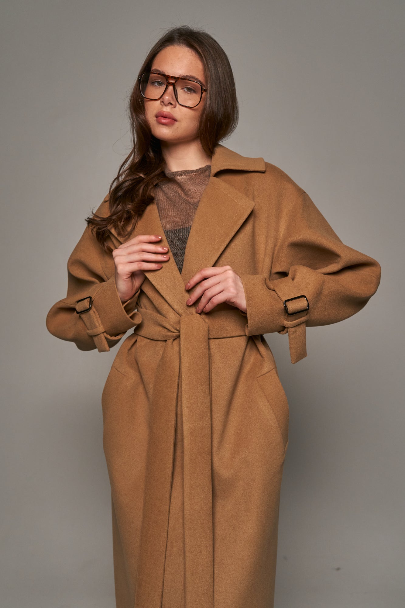 Camel Cashmere Coat