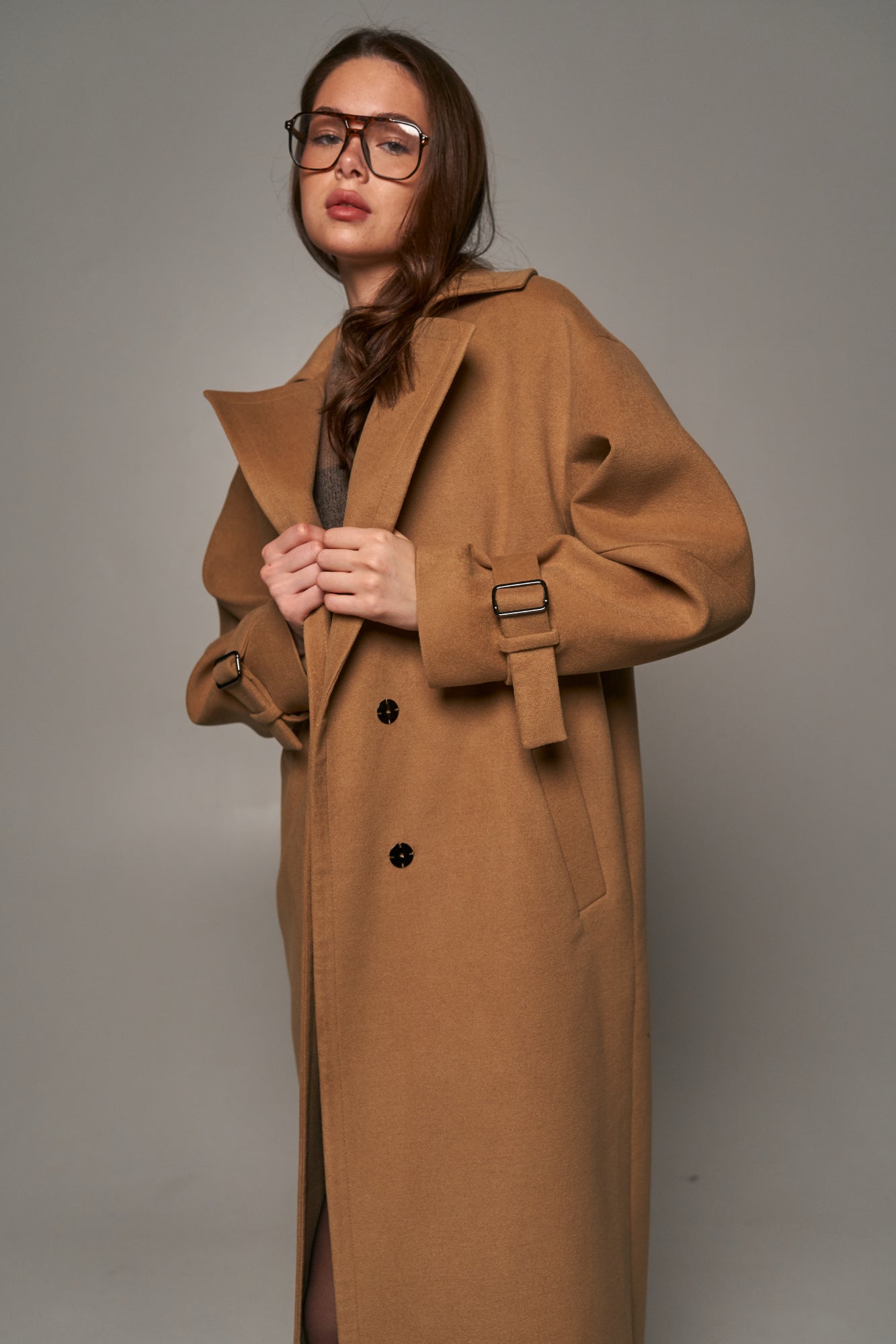 Camel Cashmere Coat