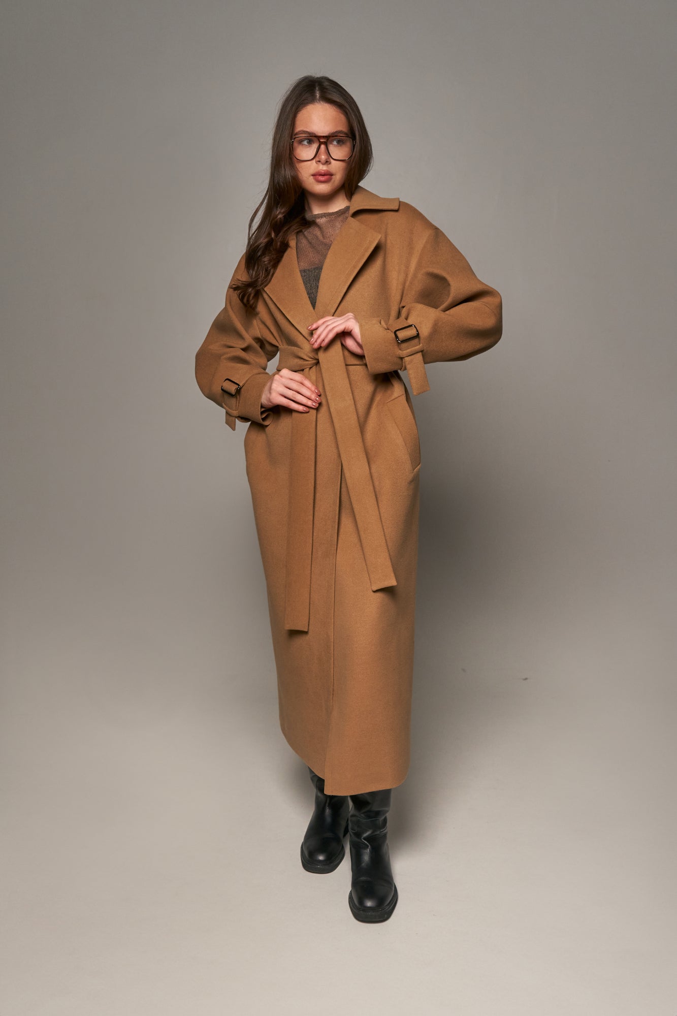 Camel Cashmere Coat