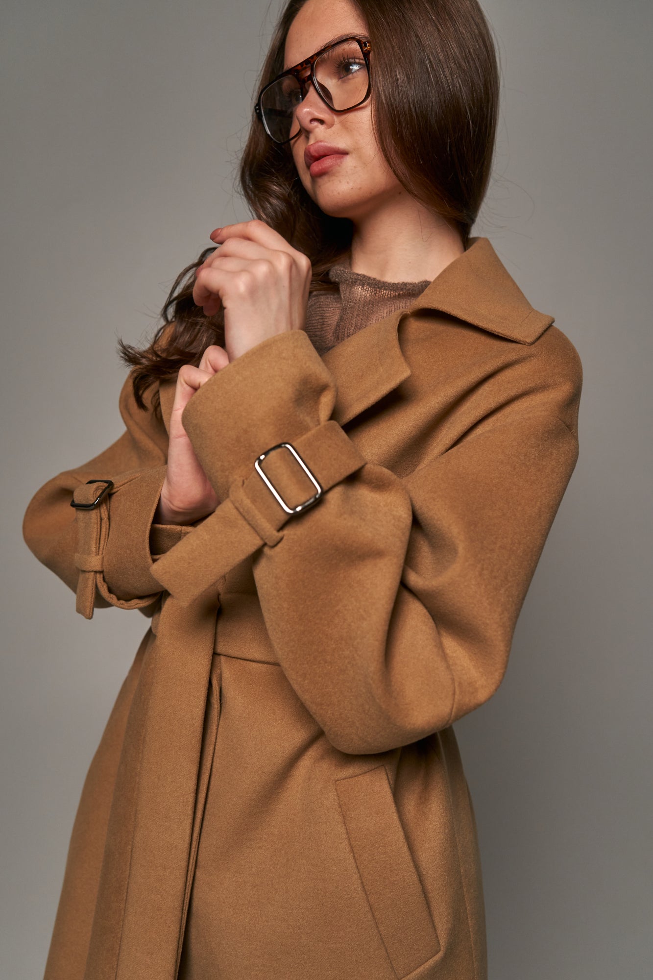 Camel Cashmere Coat
