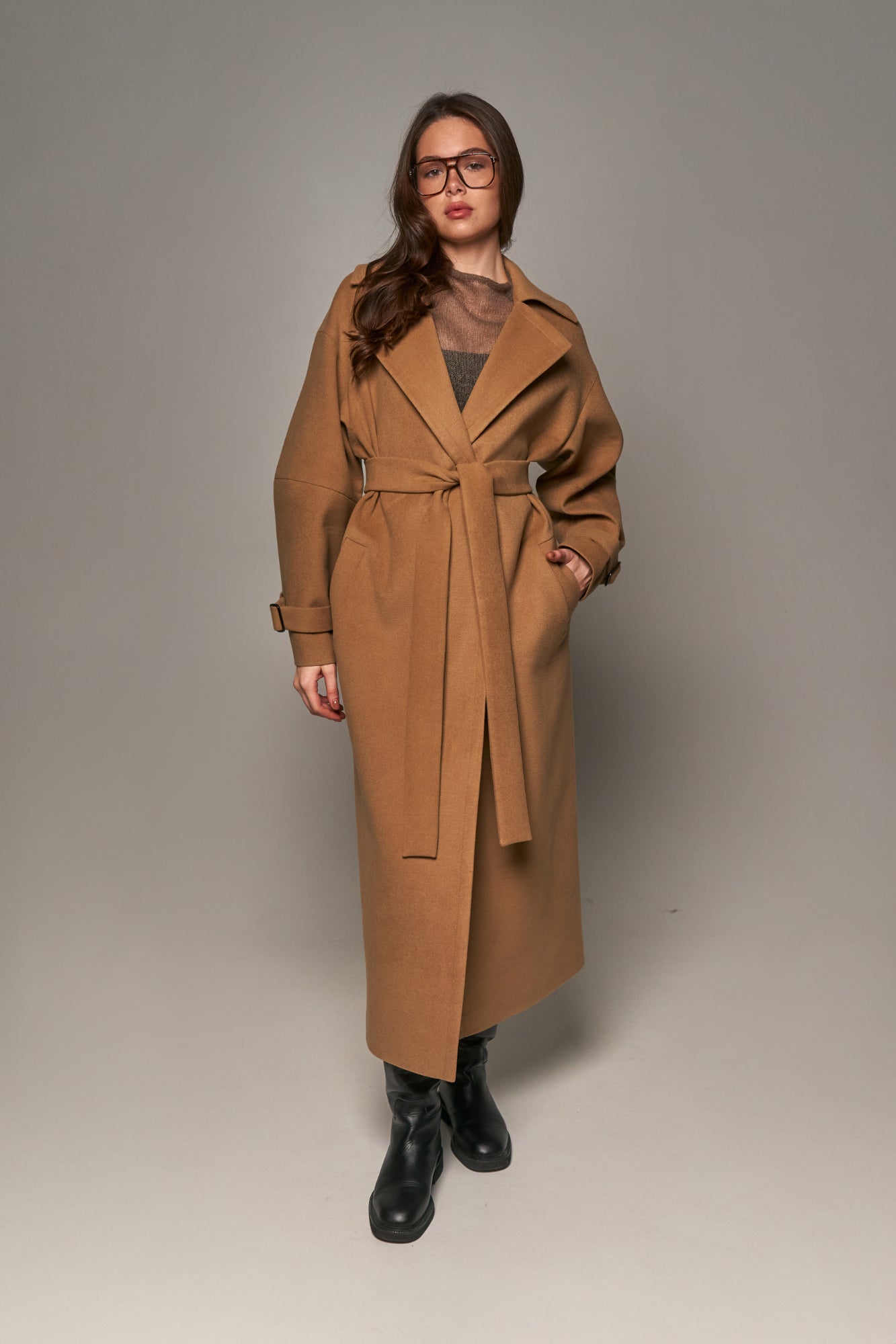 Camel Cashmere Coat