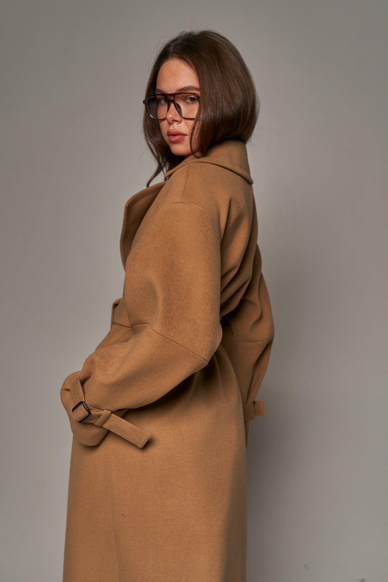 Camel Cashmere Coat