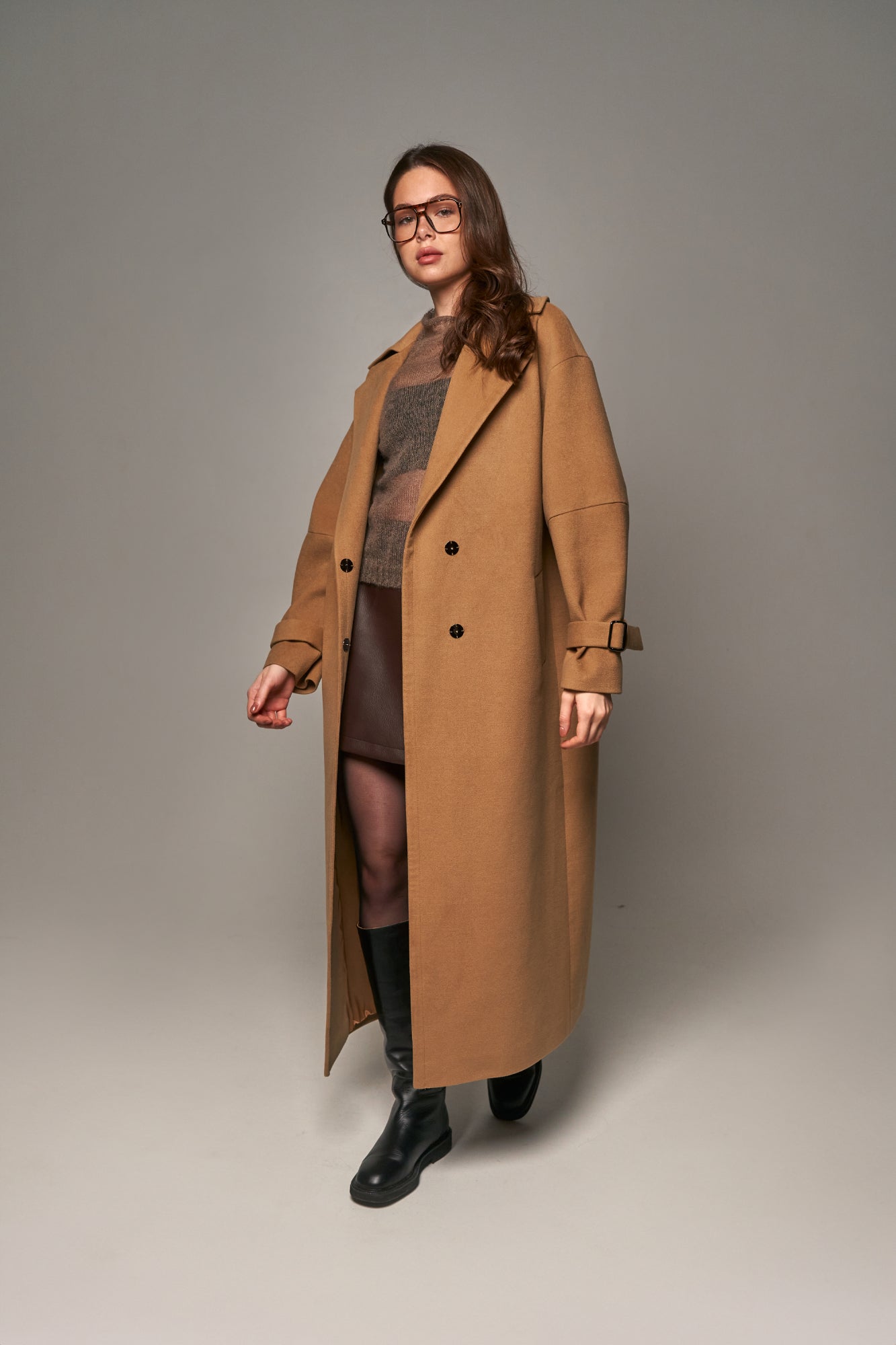 Camel Cashmere Coat