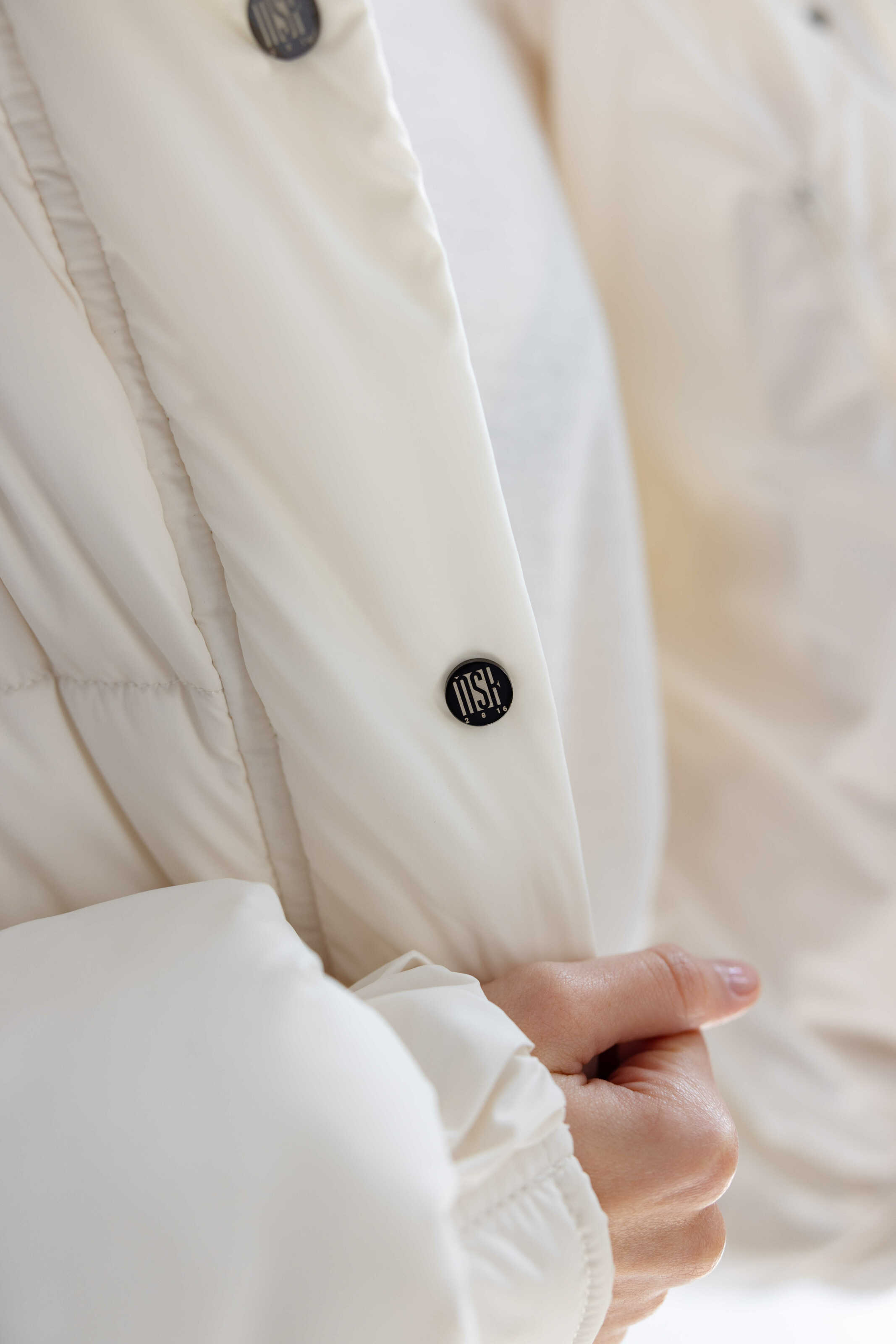 Oversized Puffer Jacket White