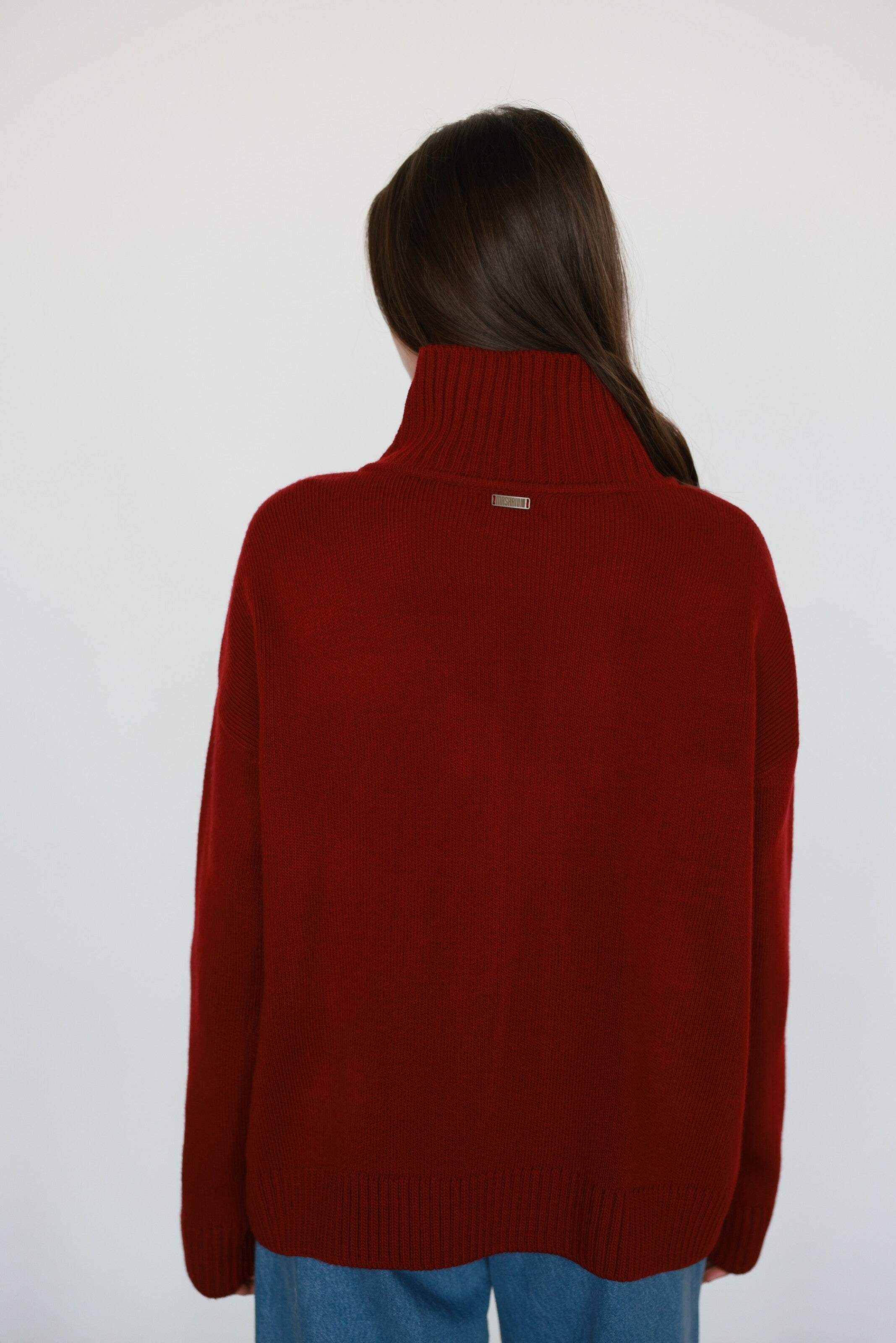 Merino Sweater Burgundy