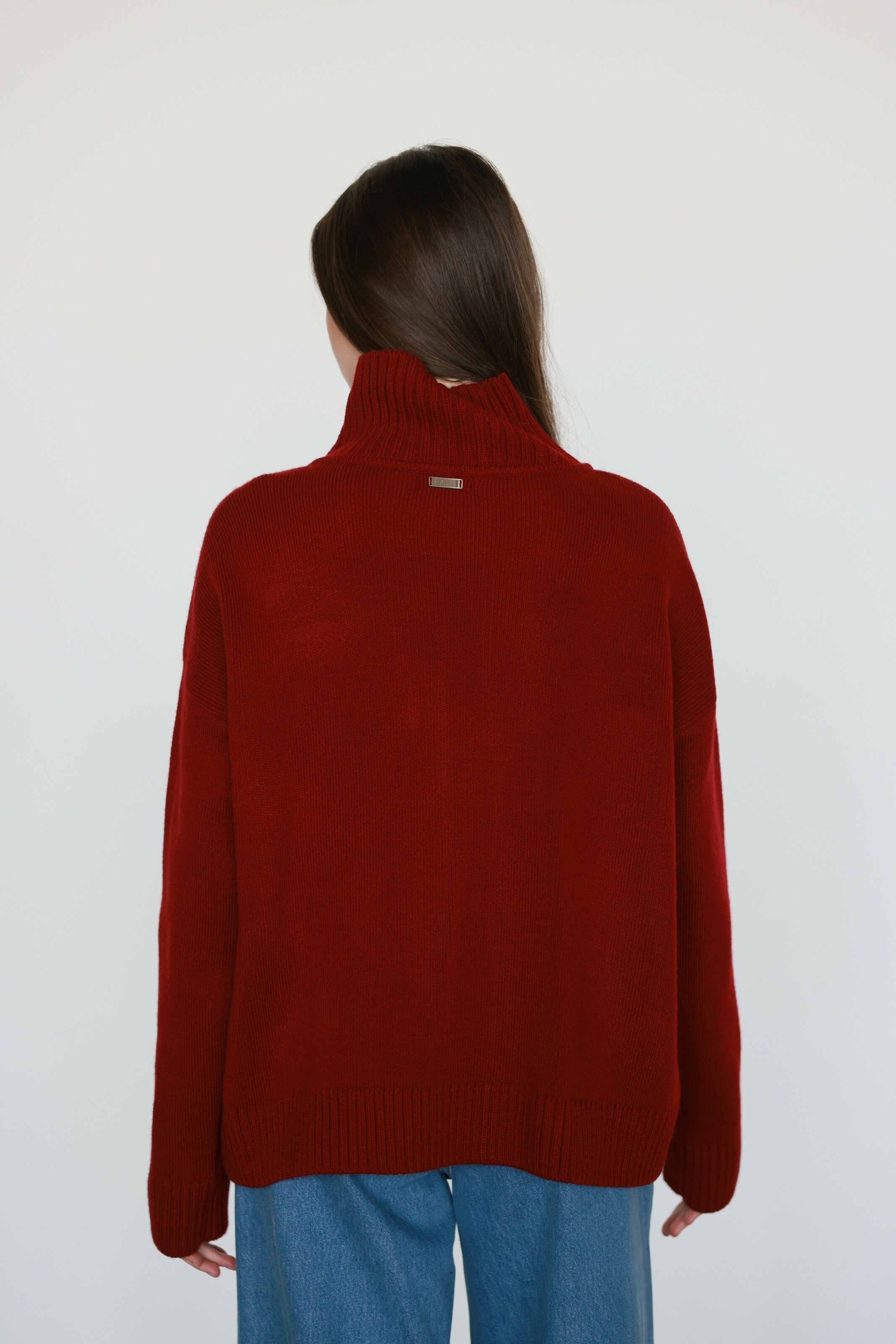 Merino Sweater Burgundy
