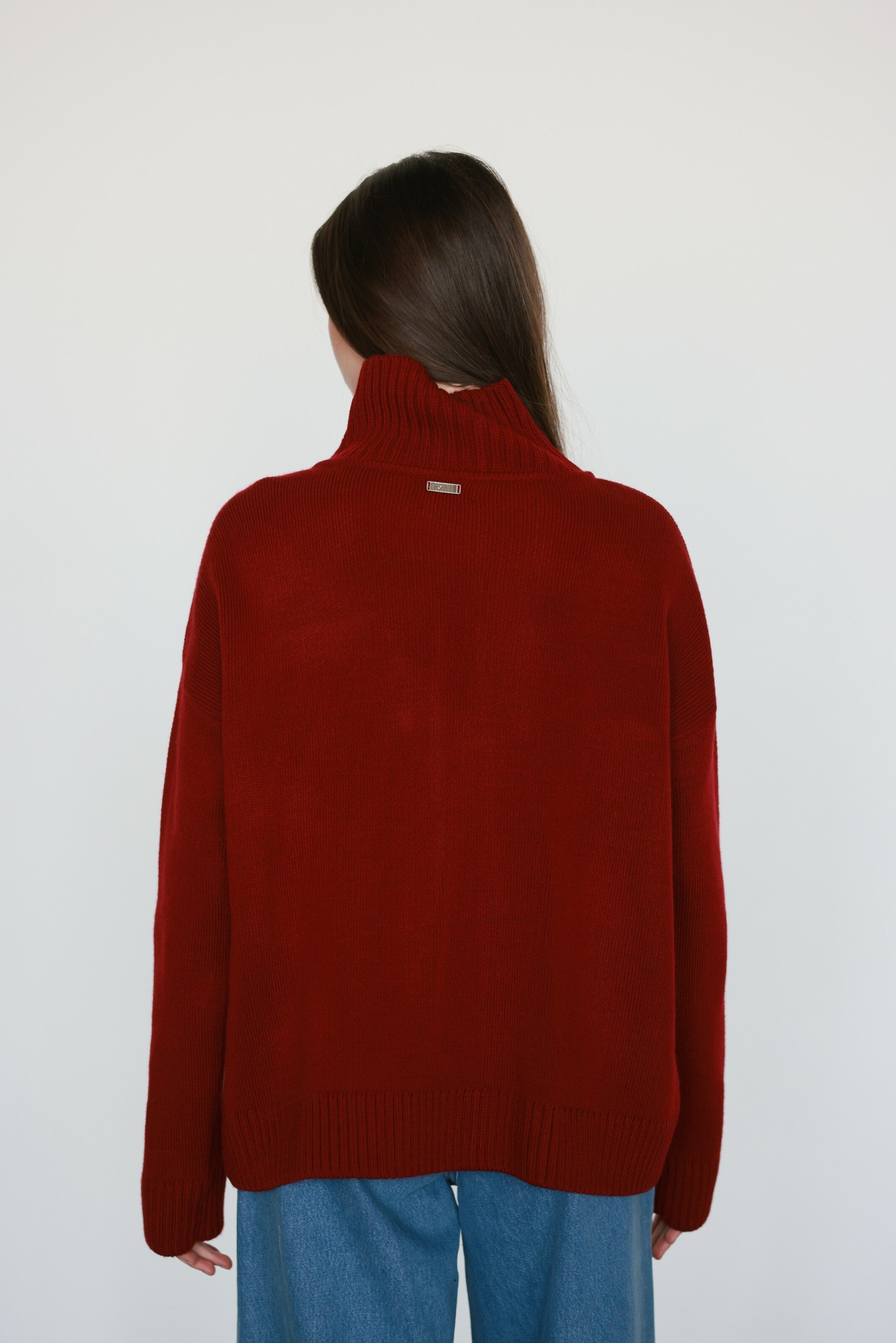 Merino Sweater Burgundy