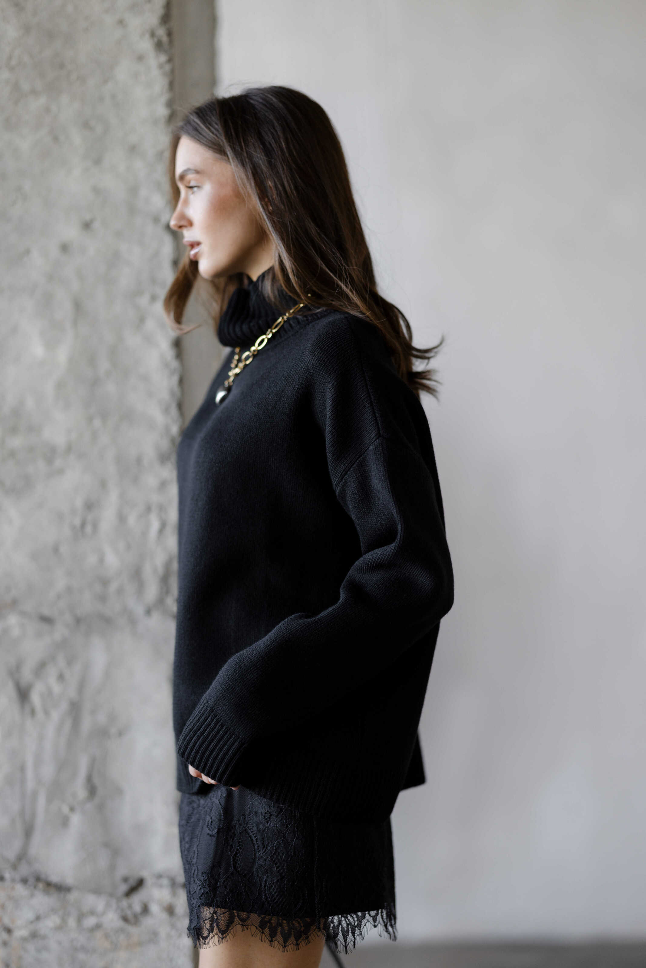 Merino Sweater Black