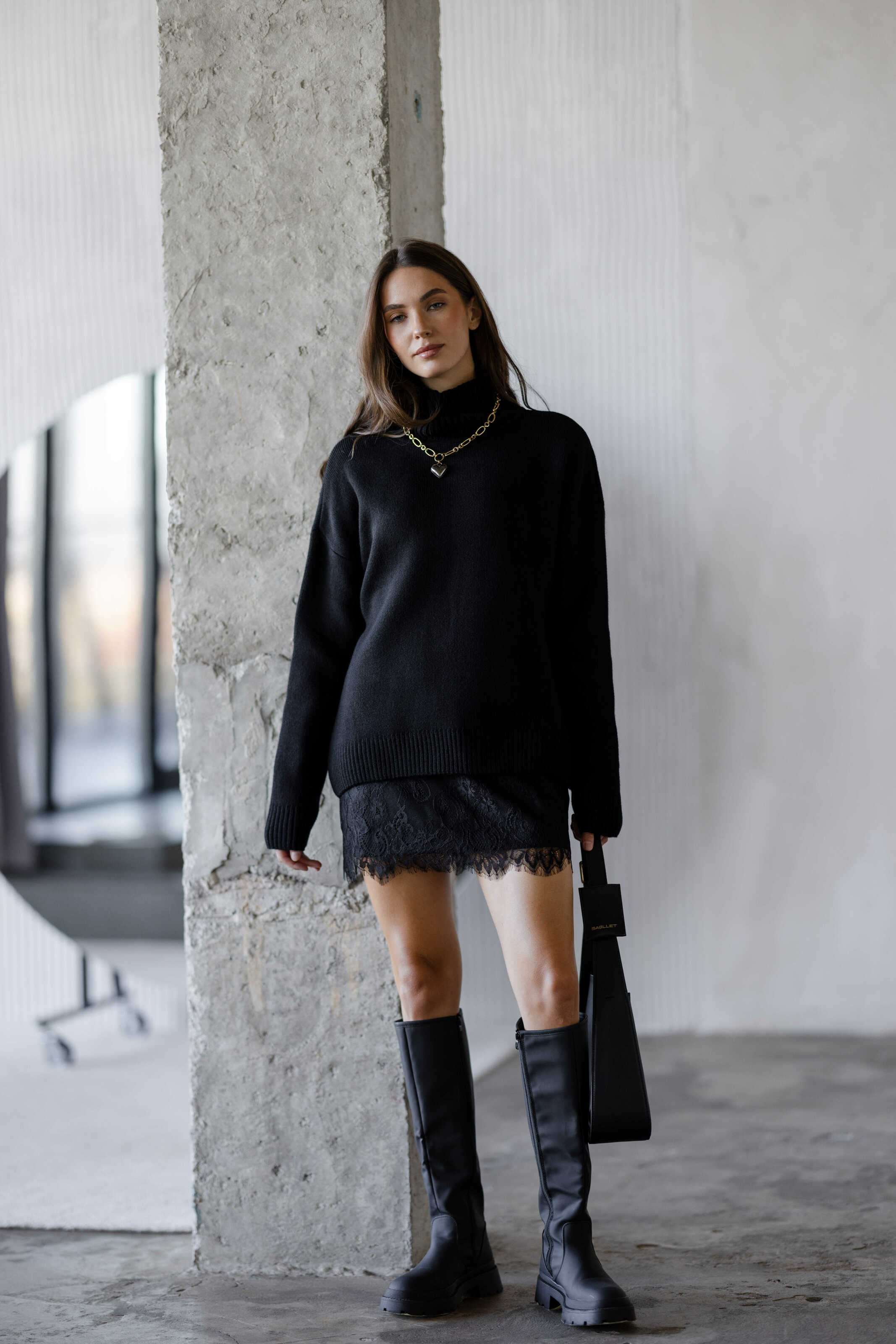 Merino Sweater Black
