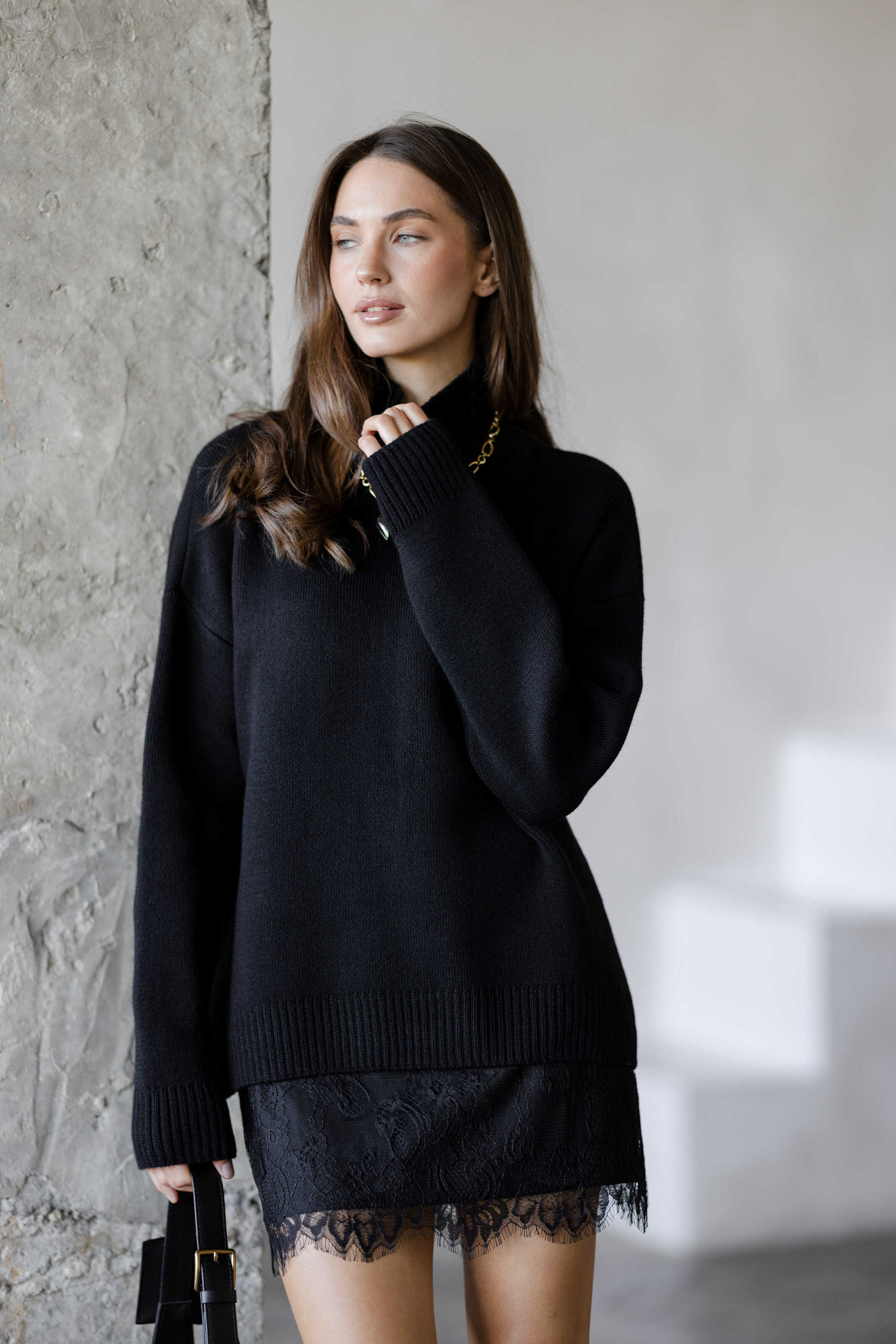 Merino Sweater Black